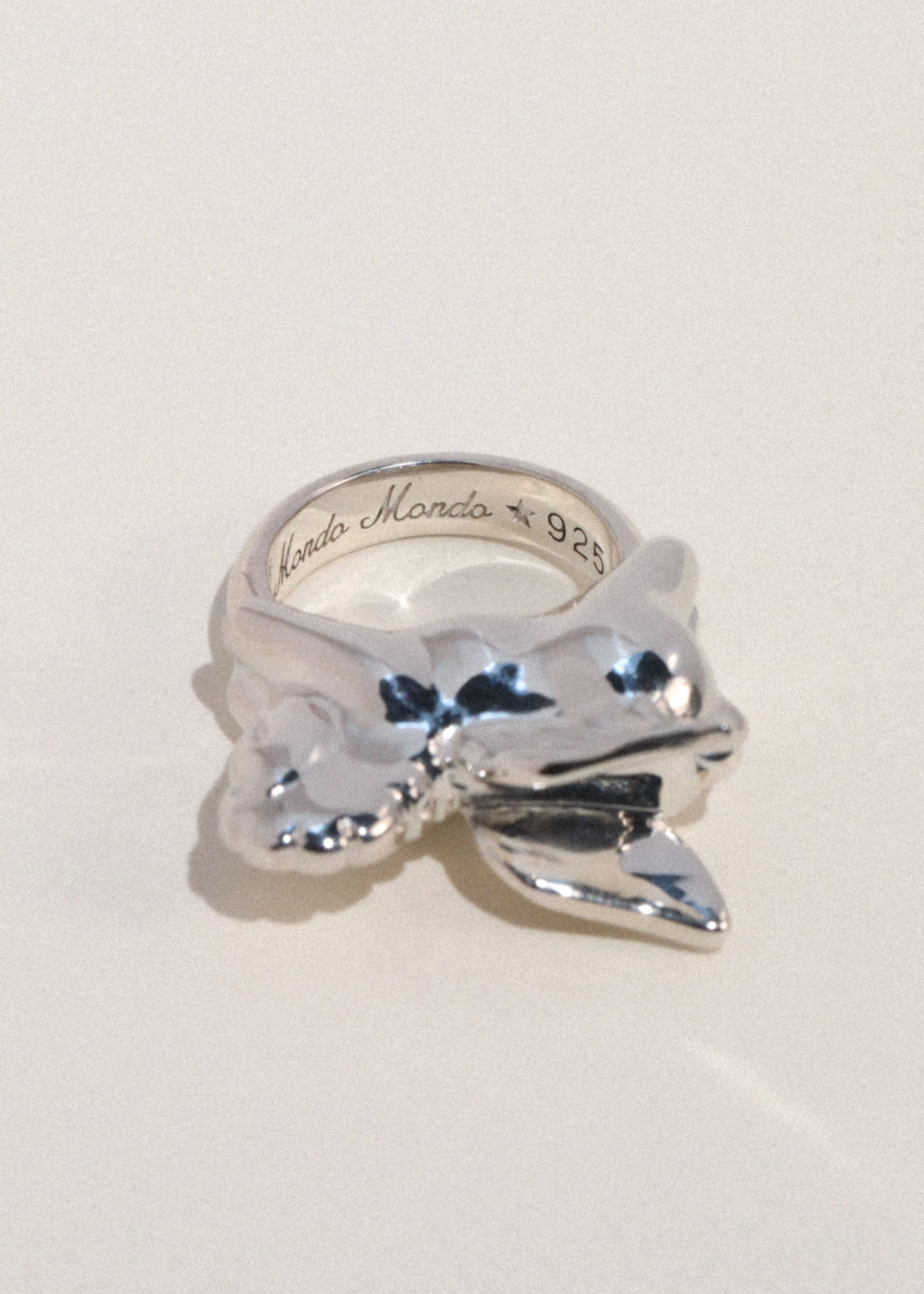 Pegasus Ring in Sterling Silver sold by Mondo Mondo product image thumbnail 2