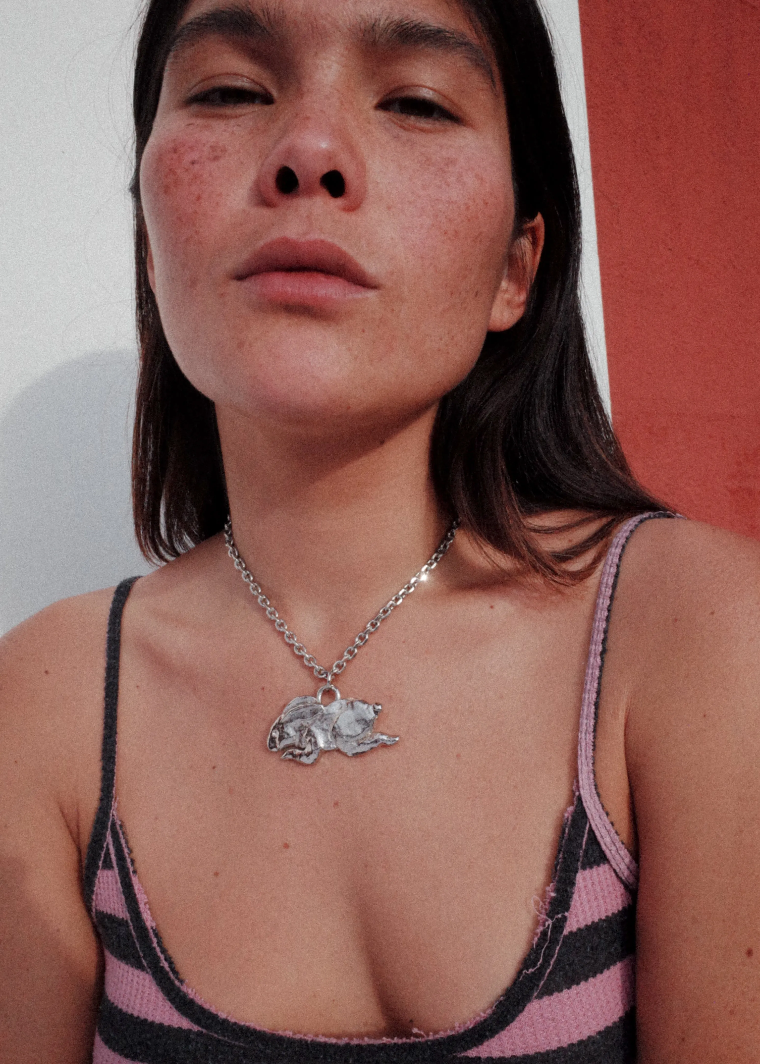 Rabbit Pendant in Silver sold by Mondo Mondo product image thumbnail 3