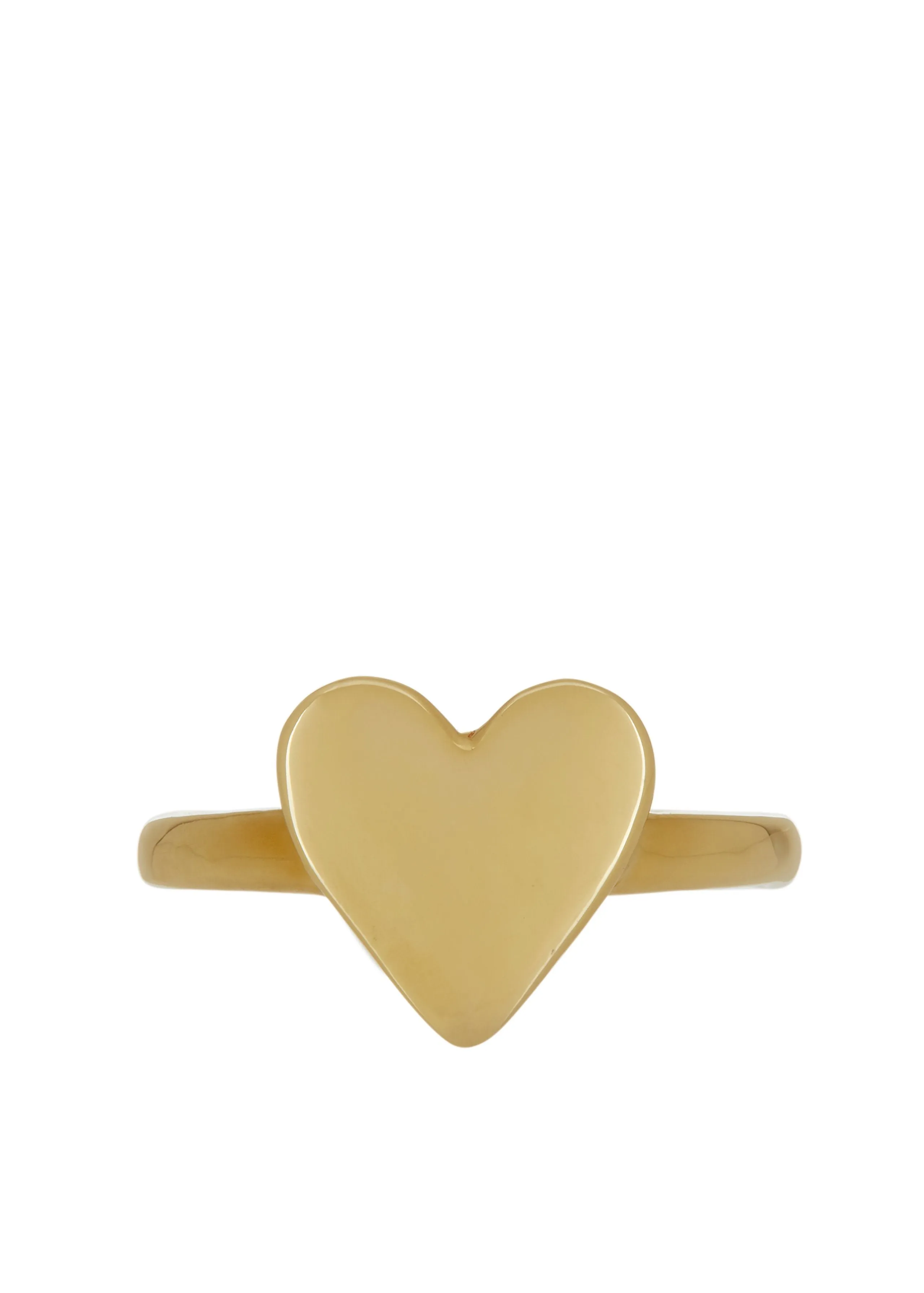 Archive Heart Ring in Brass sold by Mondo Mondo