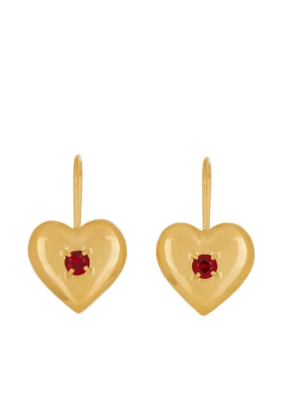 Archive Lover Earrings in Gold - Polished made by Mondo Mondo