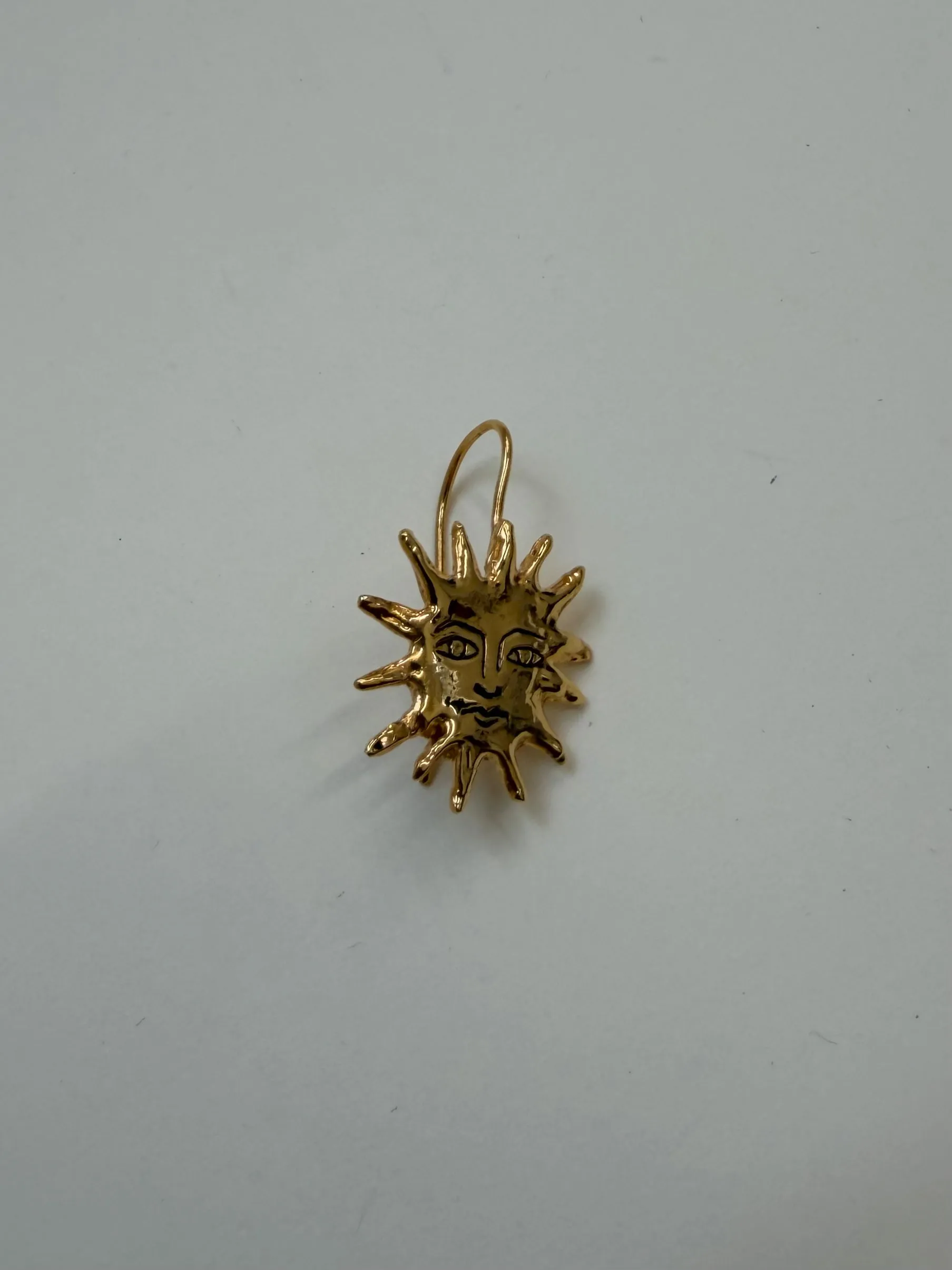 Archive Sun Earring in Silver - Single sold by Mondo Mondo product image thumbnail 2