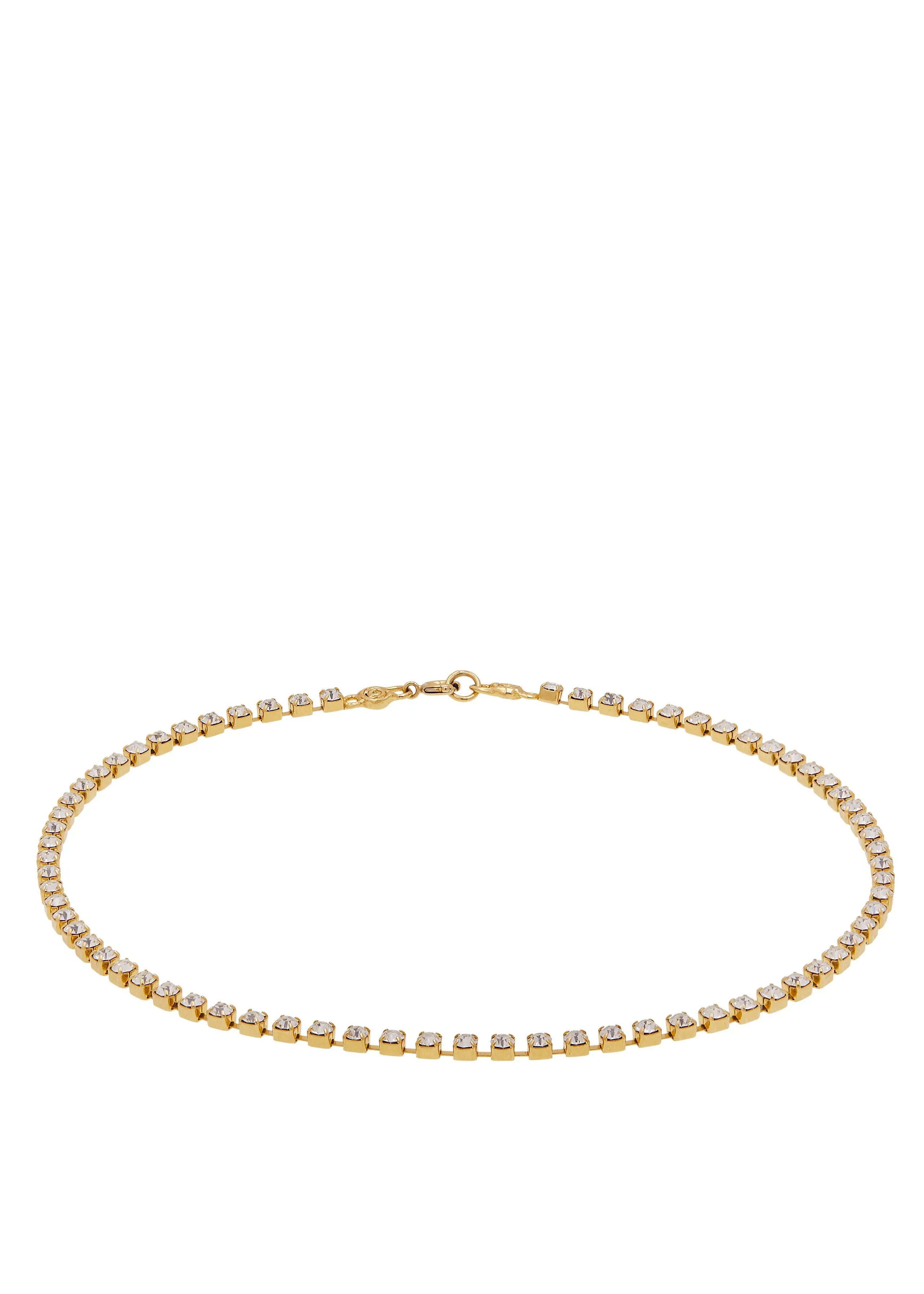 Archive Crystal Choker in Gold sold by Mondo Mondo product image thumbnail 3