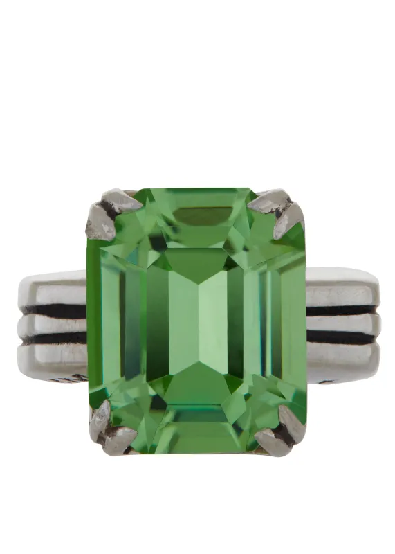 Archive Gene Ear Cuff - Peridot made by Mondo Mondo