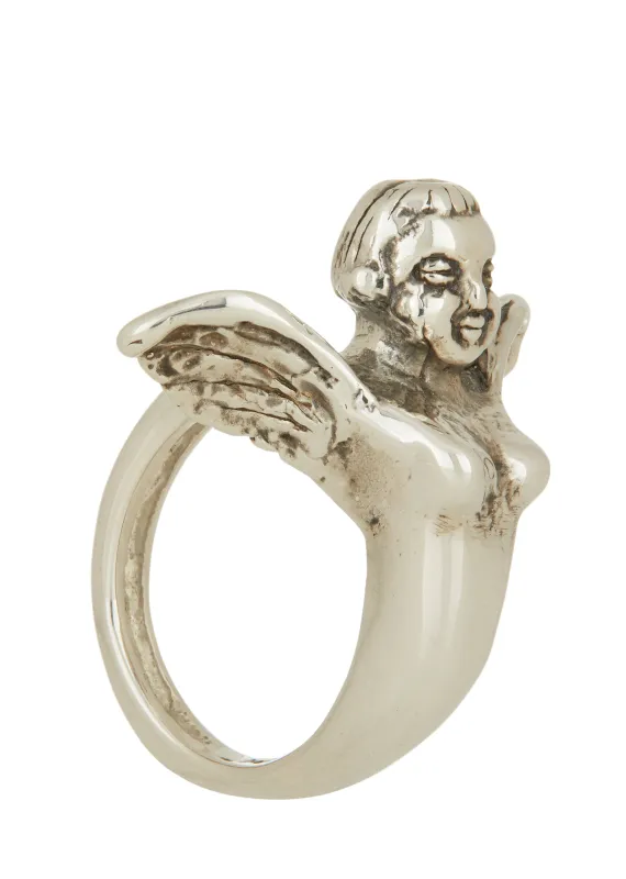 Angel Ring in Sterling Silver made by Mondo Mondo