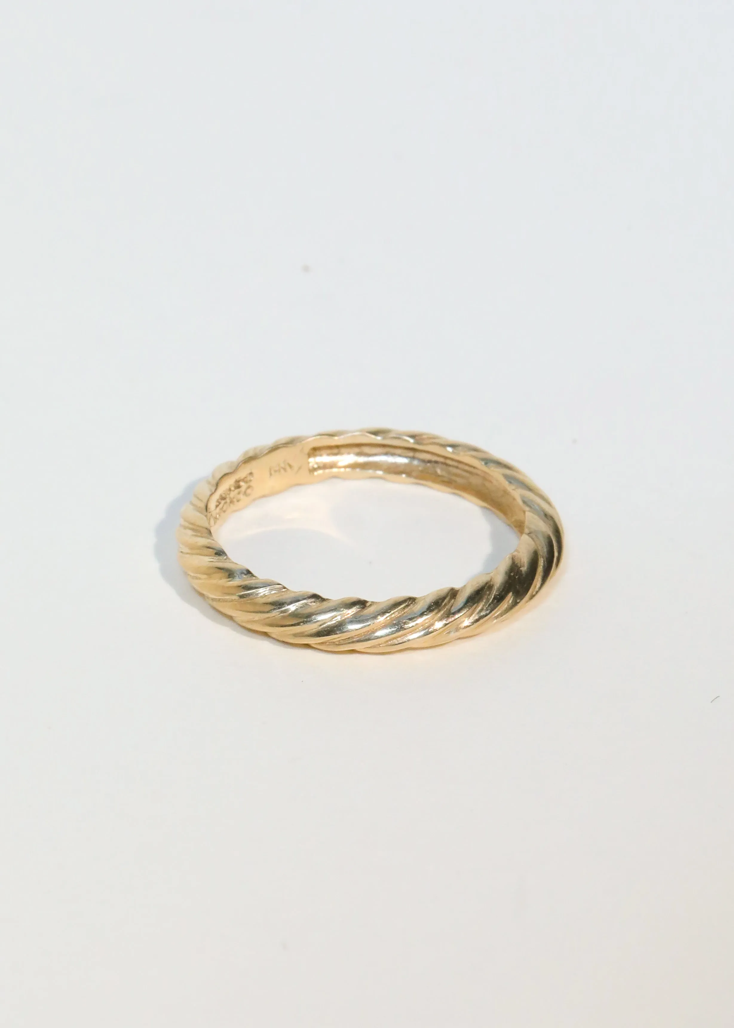 Archive Porfirio Ring 3mm in 14k sold by Mondo Mondo