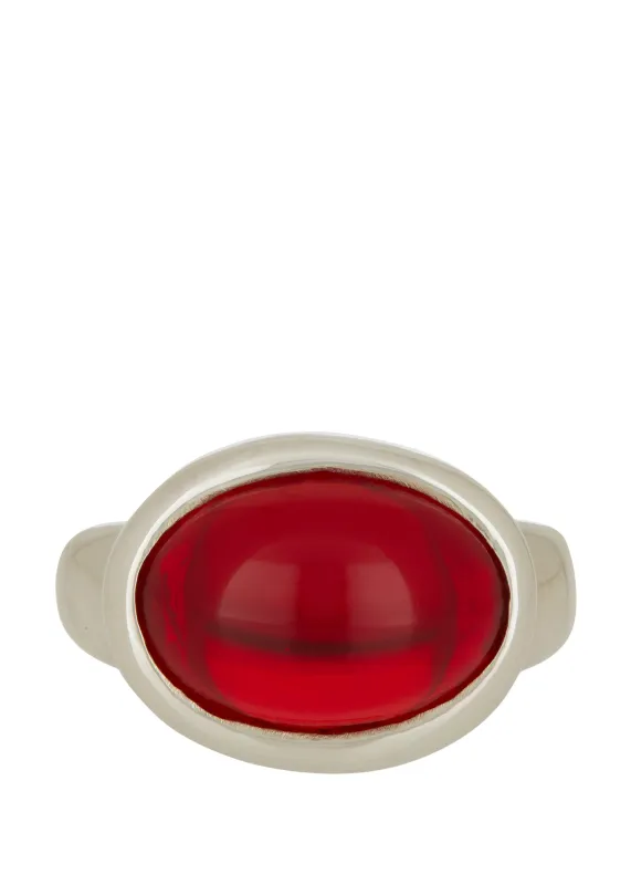 Archive Wonderful Ring in Sterling Silver - Ruby made by Mondo Mondo