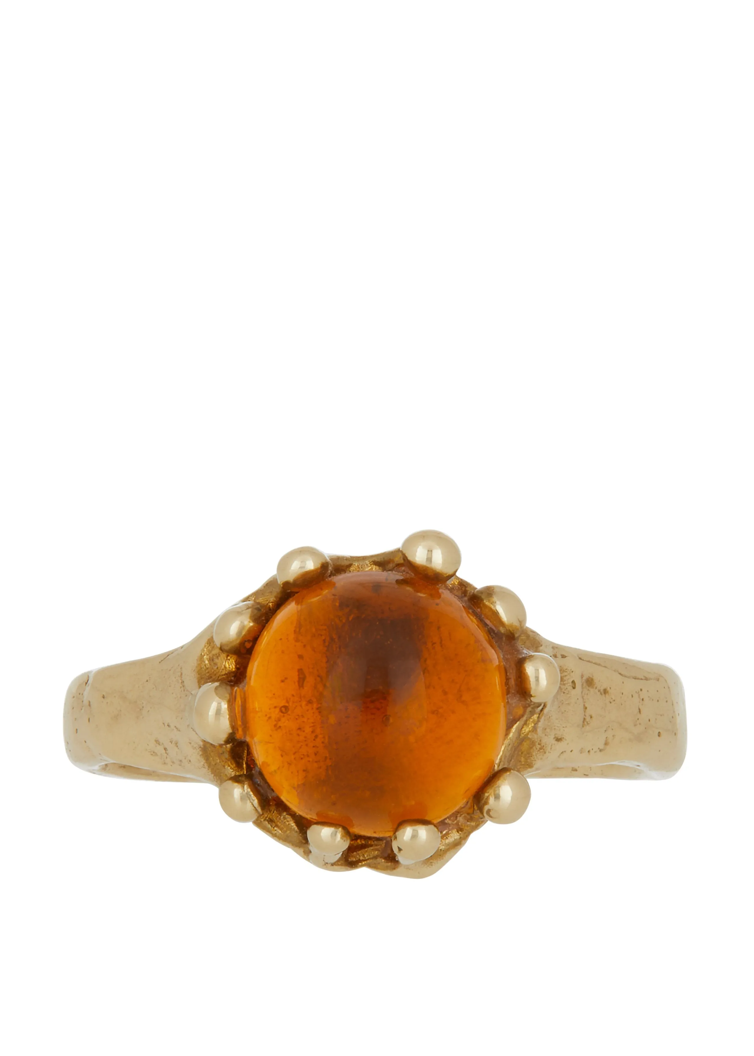 Archive Lush Ring in Brass - Yellow sold by Mondo Mondo