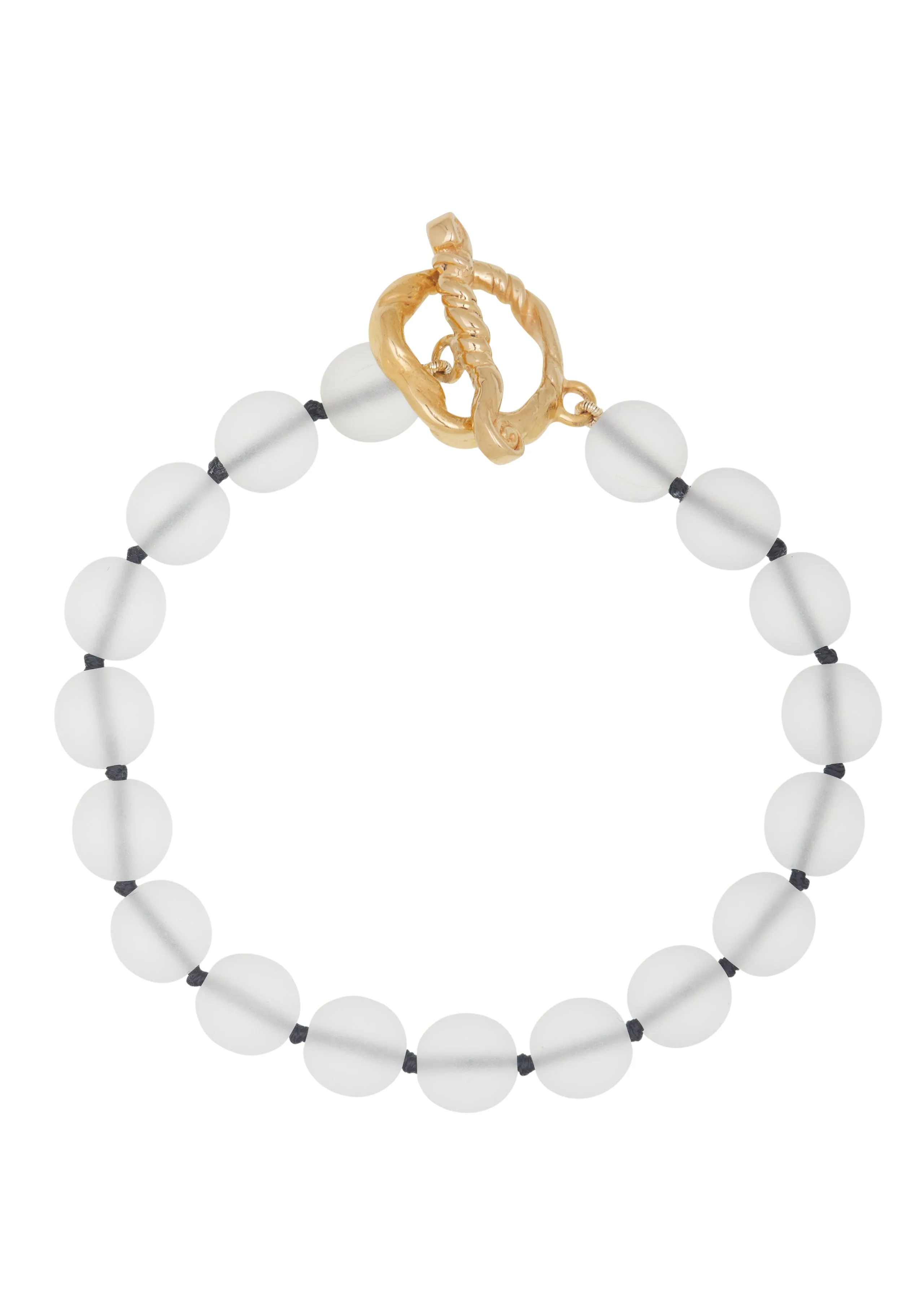 Archive Nan Bracelet - Frosted Glass sold by Mondo Mondo