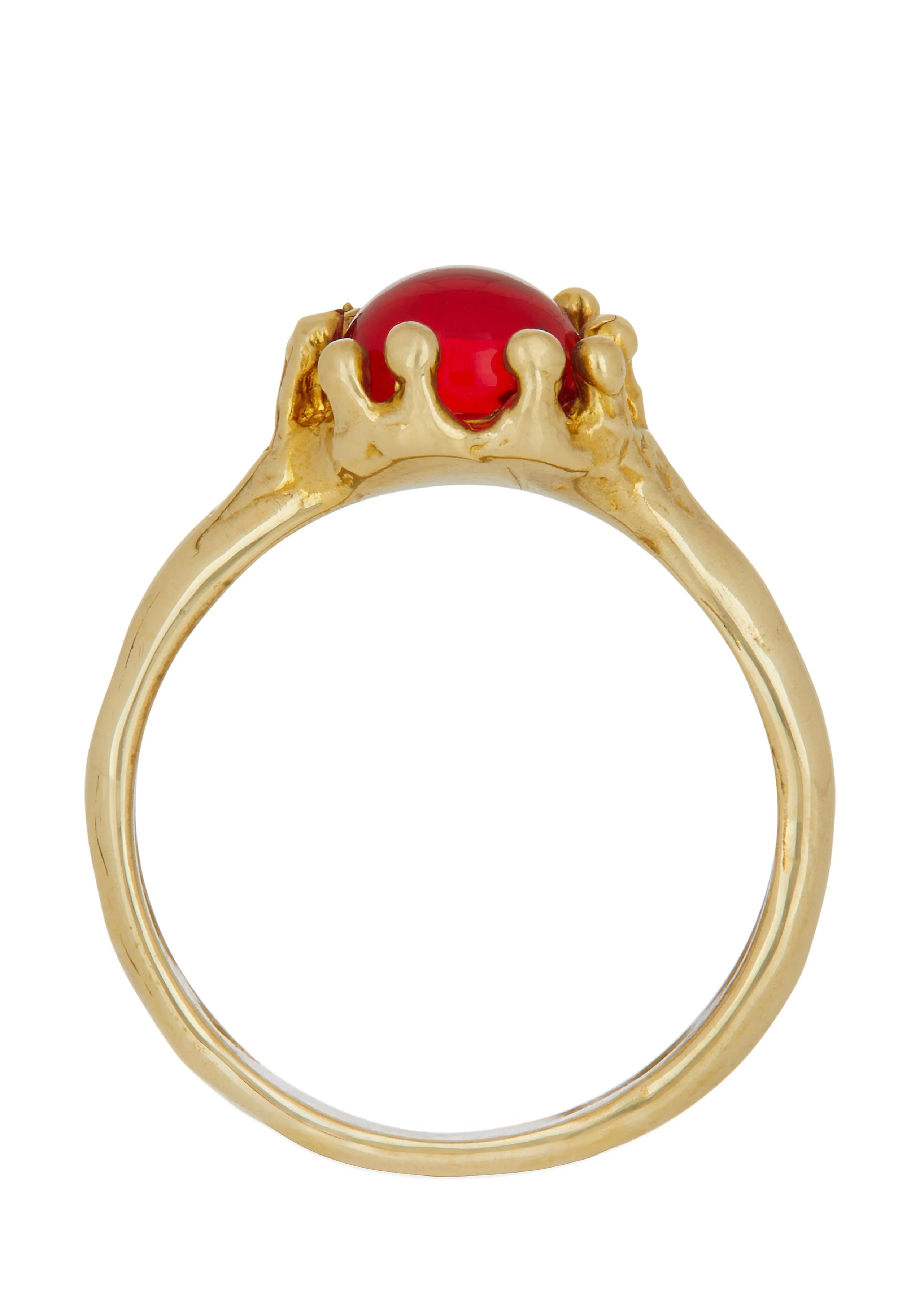 Archive Lush Ring in Brass - Red sold by Mondo Mondo product image thumbnail 2