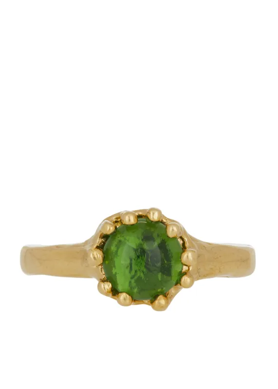 Archive Lush Ring in Brass - Haricot made by Mondo Mondo