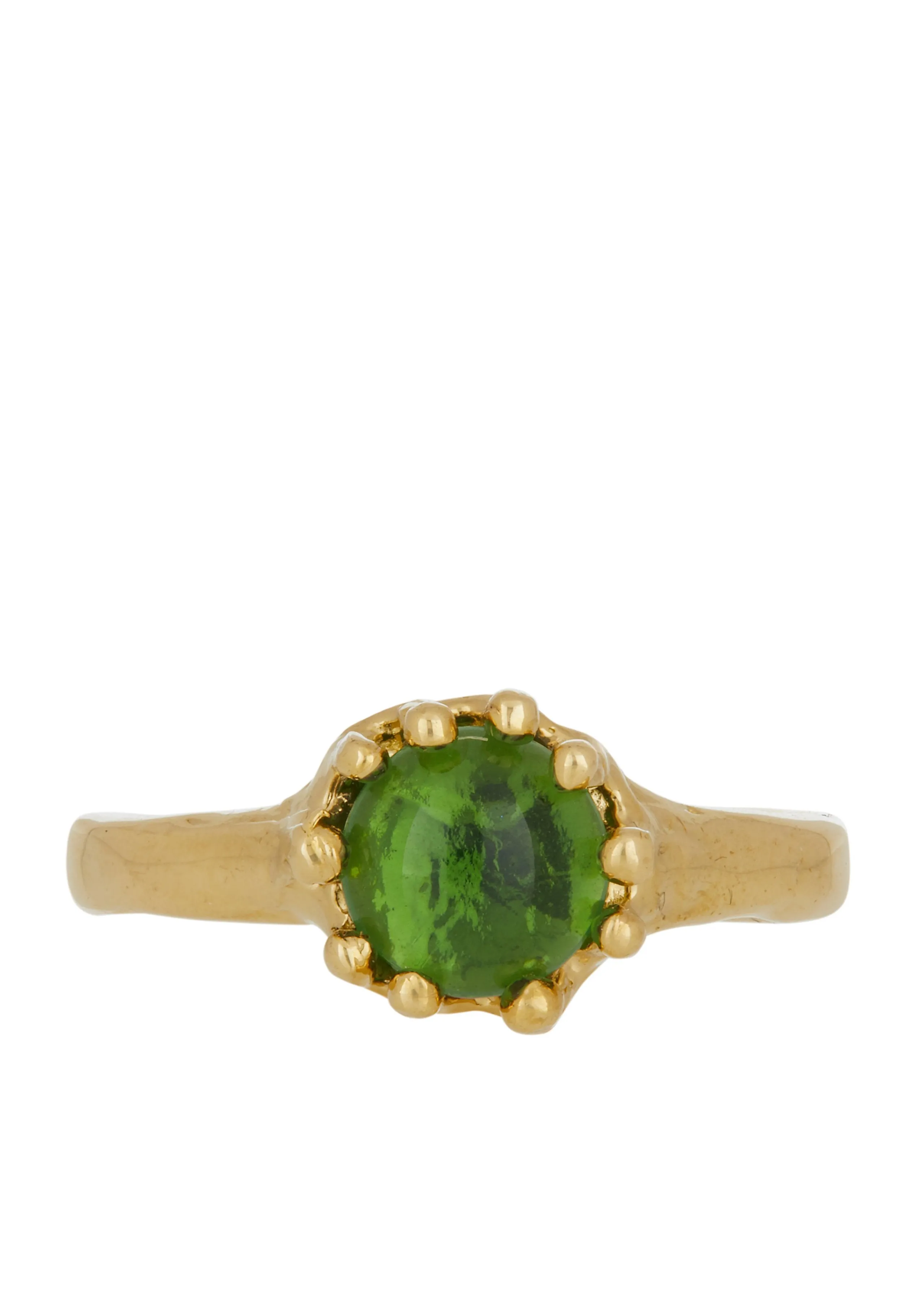 Archive Lush Ring in Brass - Haricot sold by Mondo Mondo