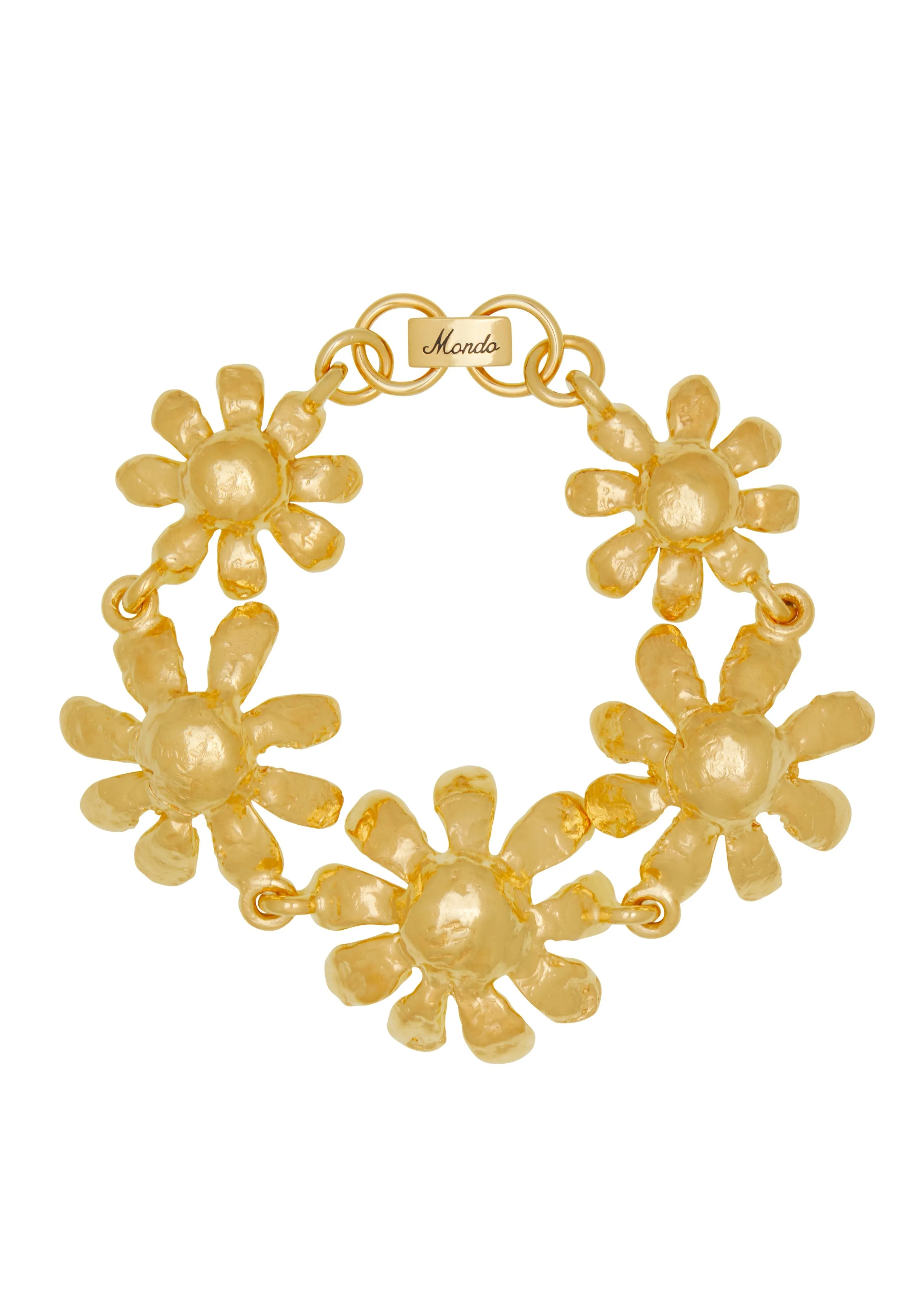Archive Bubble Bracelet in Gold sold by Mondo Mondo