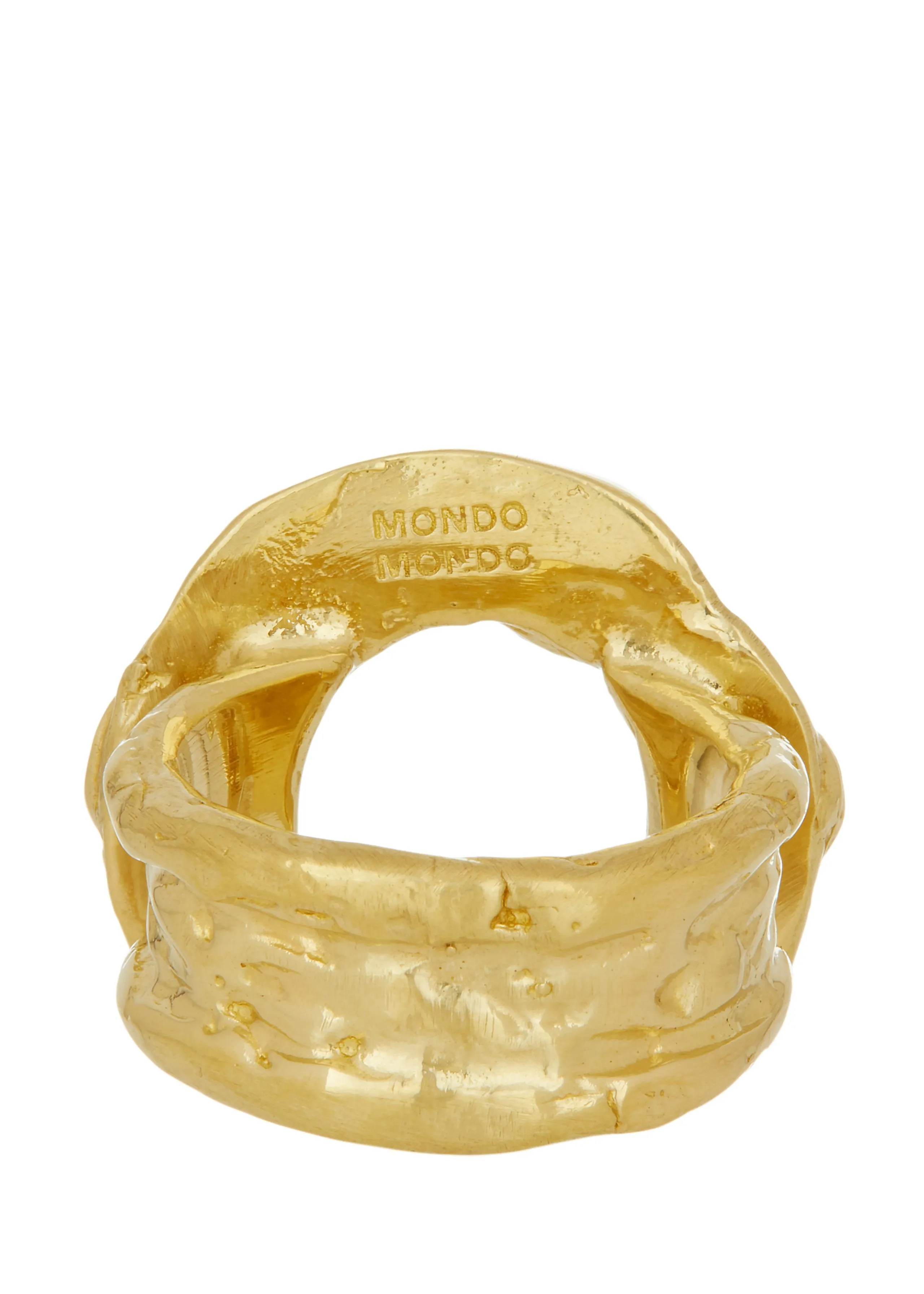 Archive Halo Ring in Brass - Green sold by Mondo Mondo product image thumbnail 3