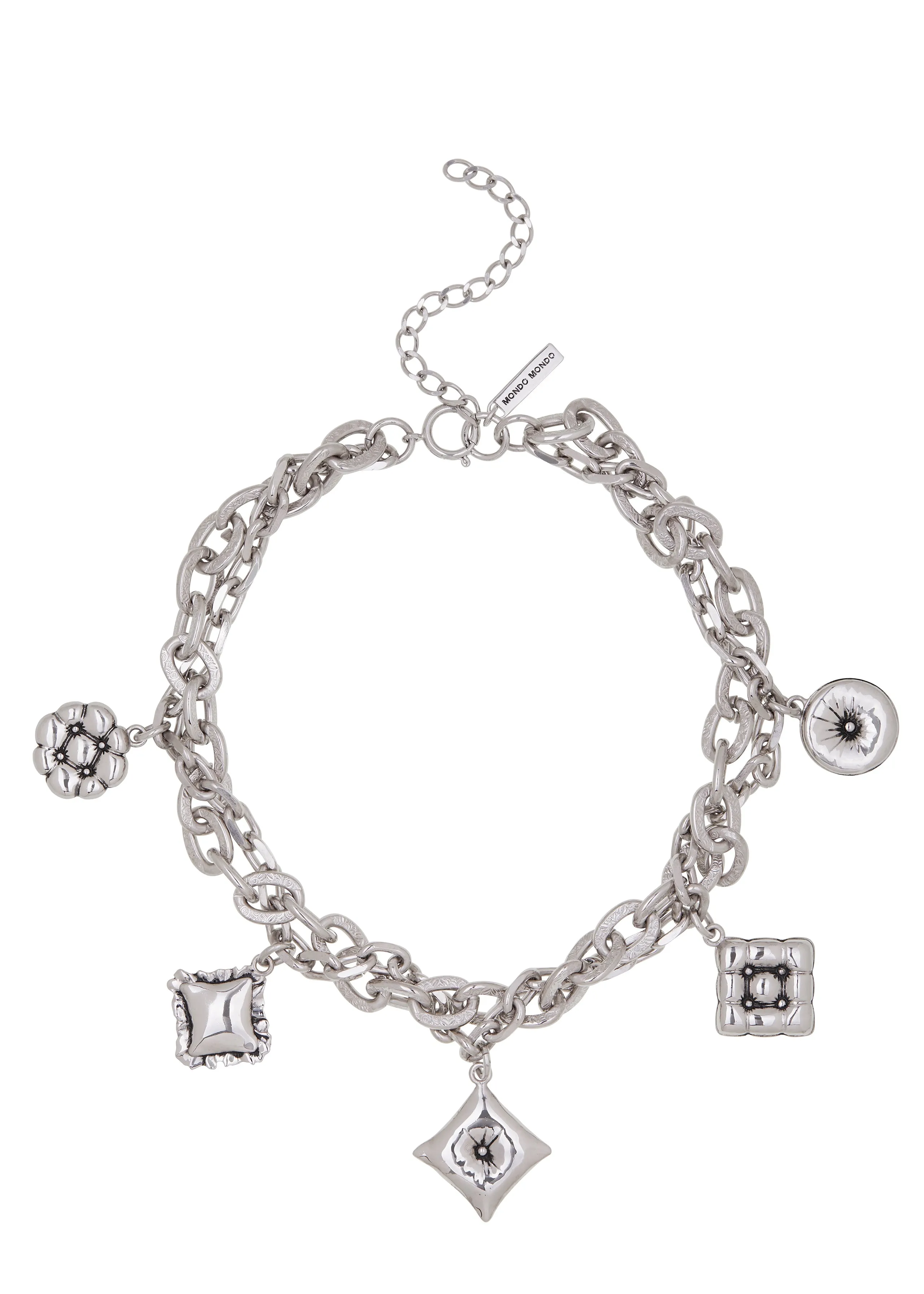 Archive Pillow Charm Necklace sold by Mondo Mondo