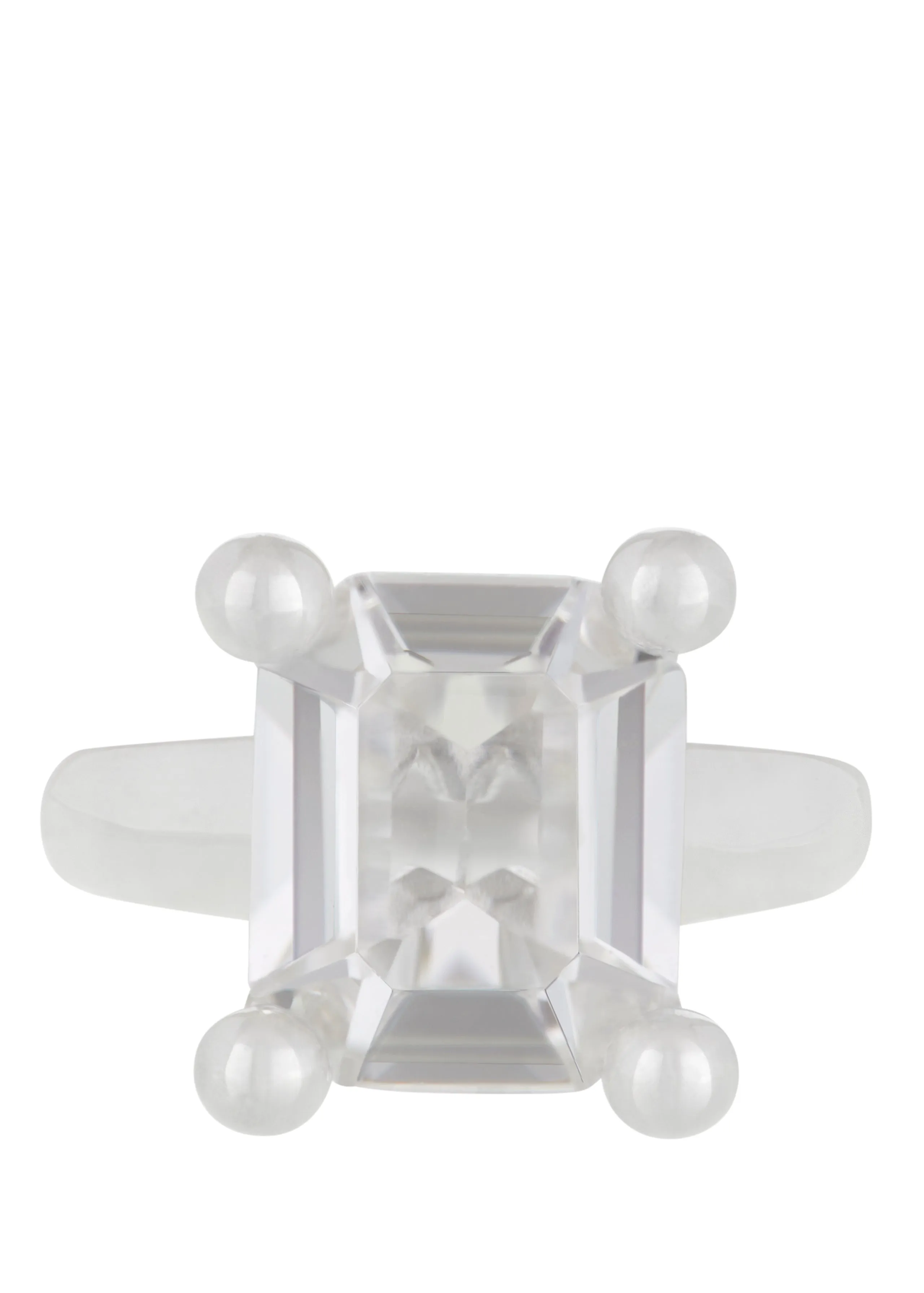 Archive Atomic Particle Ring - Crystal sold by Mondo Mondo