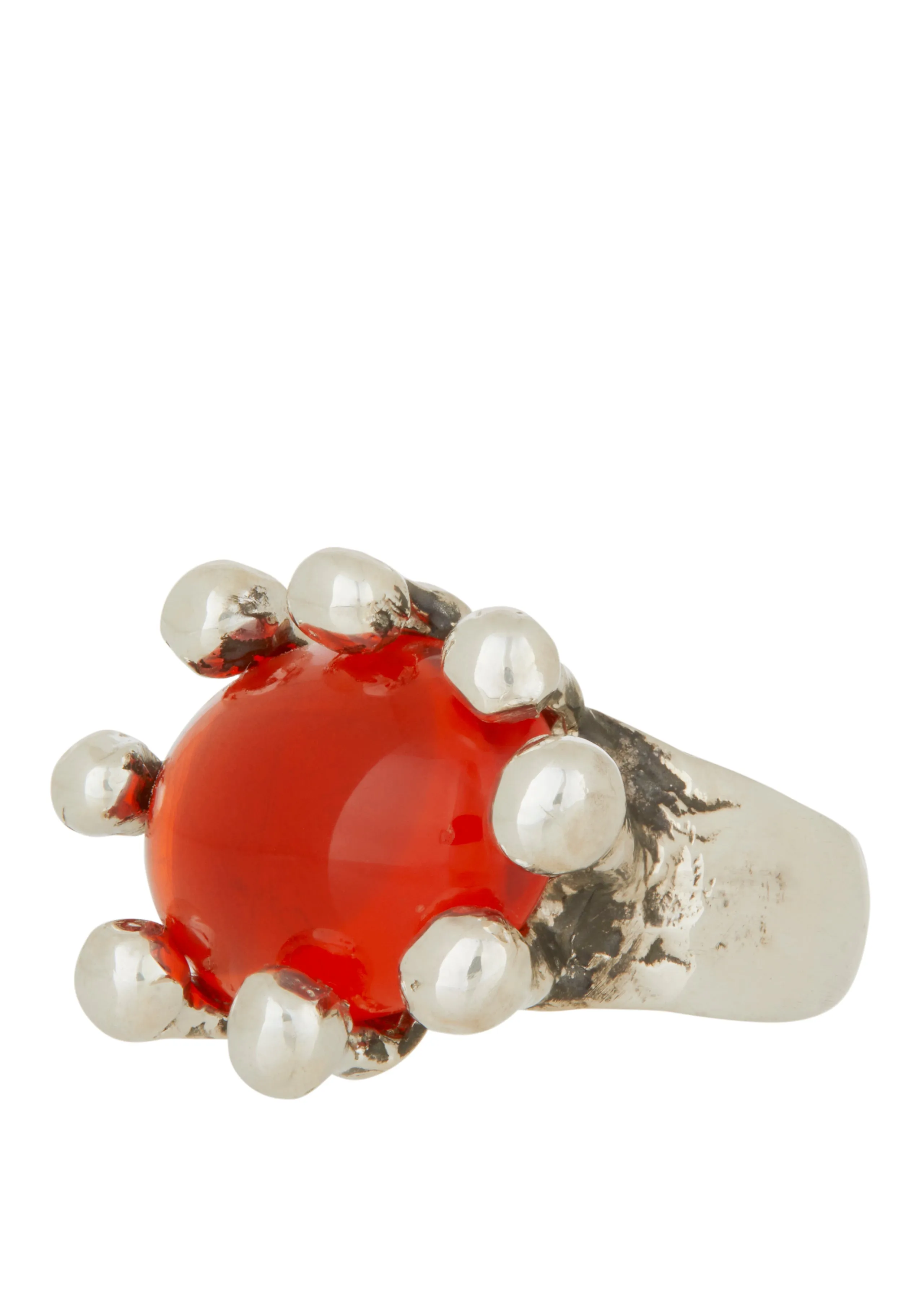 Archive Diva Ring in Sterling Silver - Orange sold by Mondo Mondo product image thumbnail 2