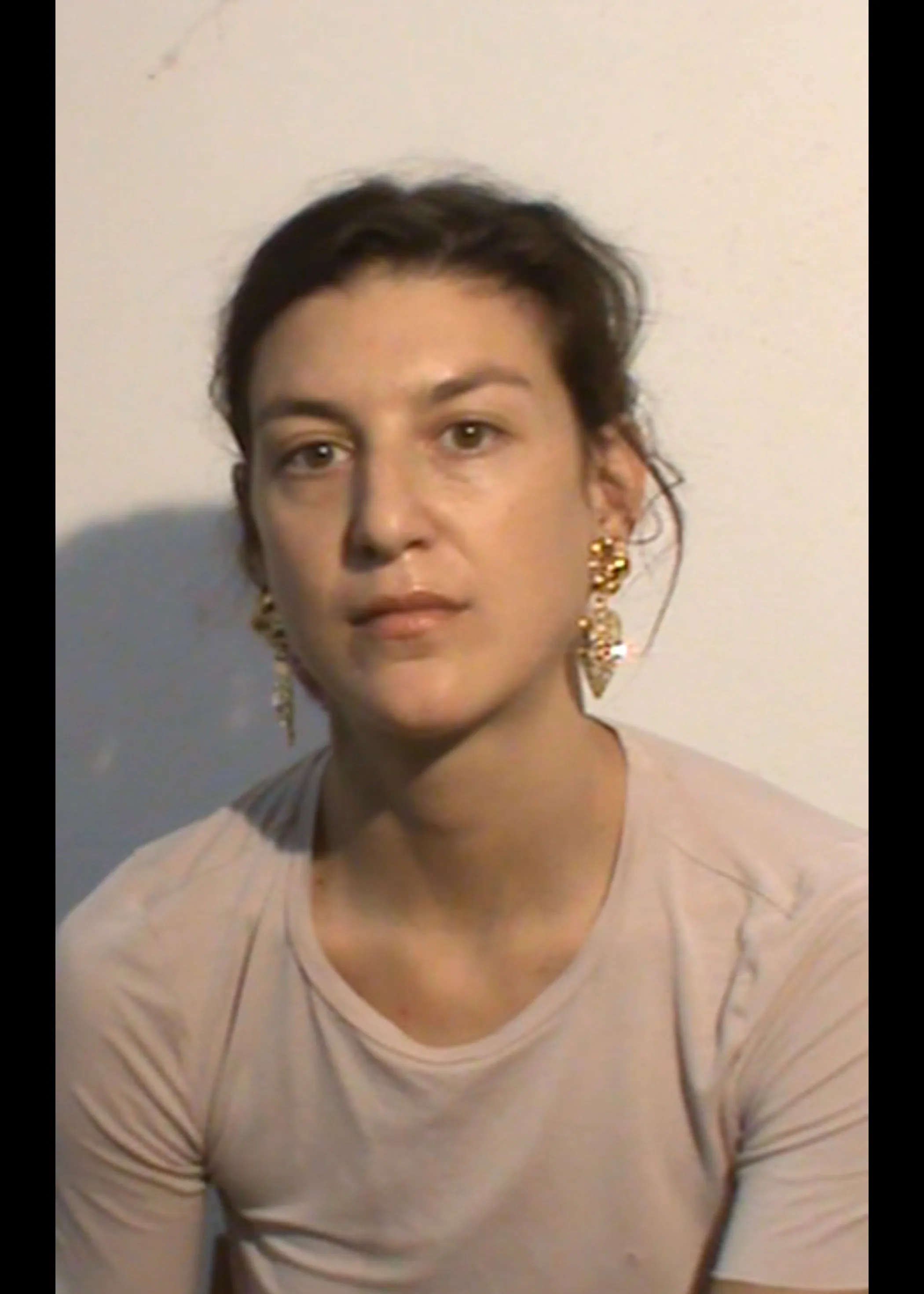 Archive Tropicana Earrings in Gold - Crystal sold by Mondo Mondo product image thumbnail 4