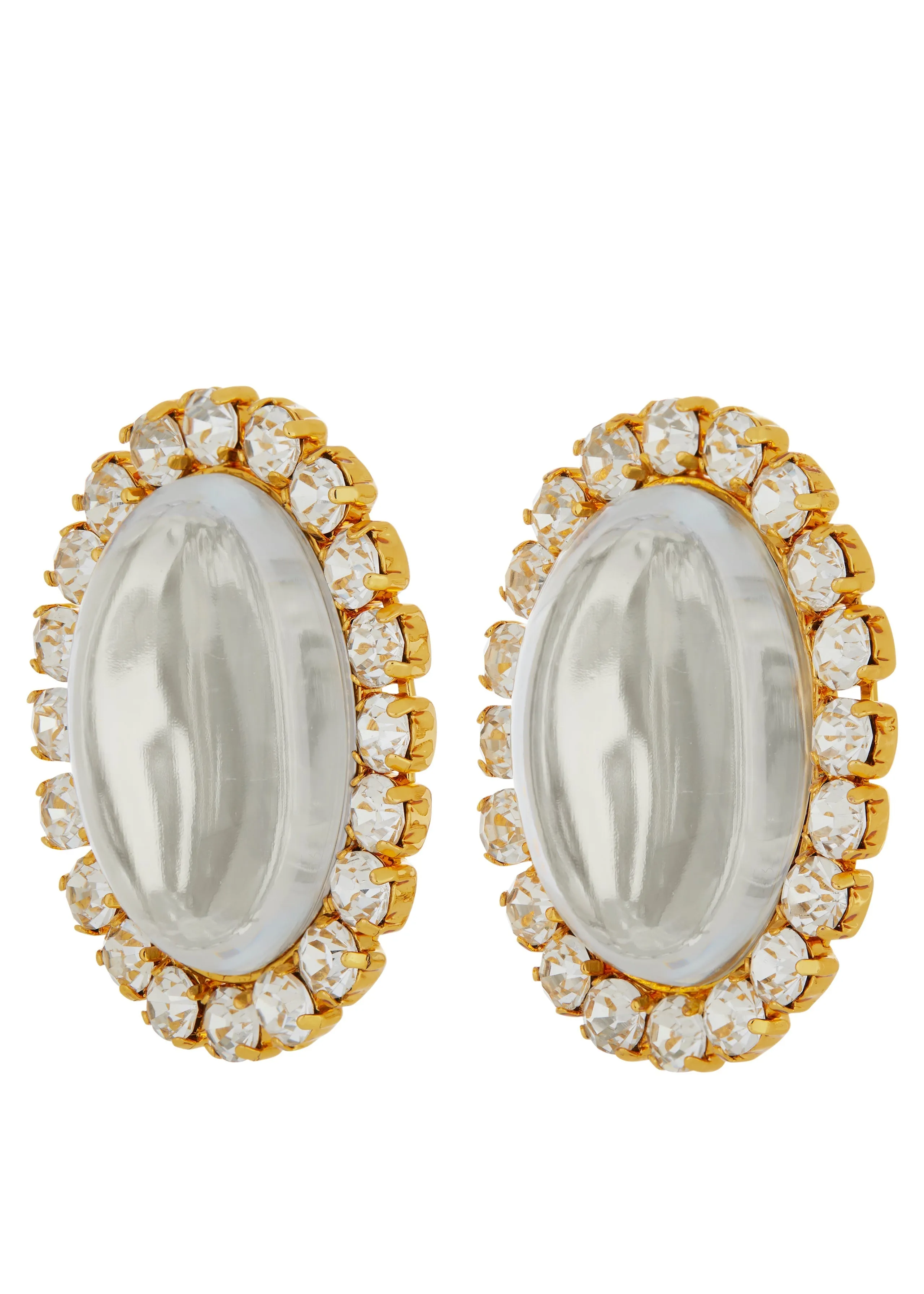 Archive Tinseltown Clip On Earrings - Crystal sold by Mondo Mondo product image thumbnail 2