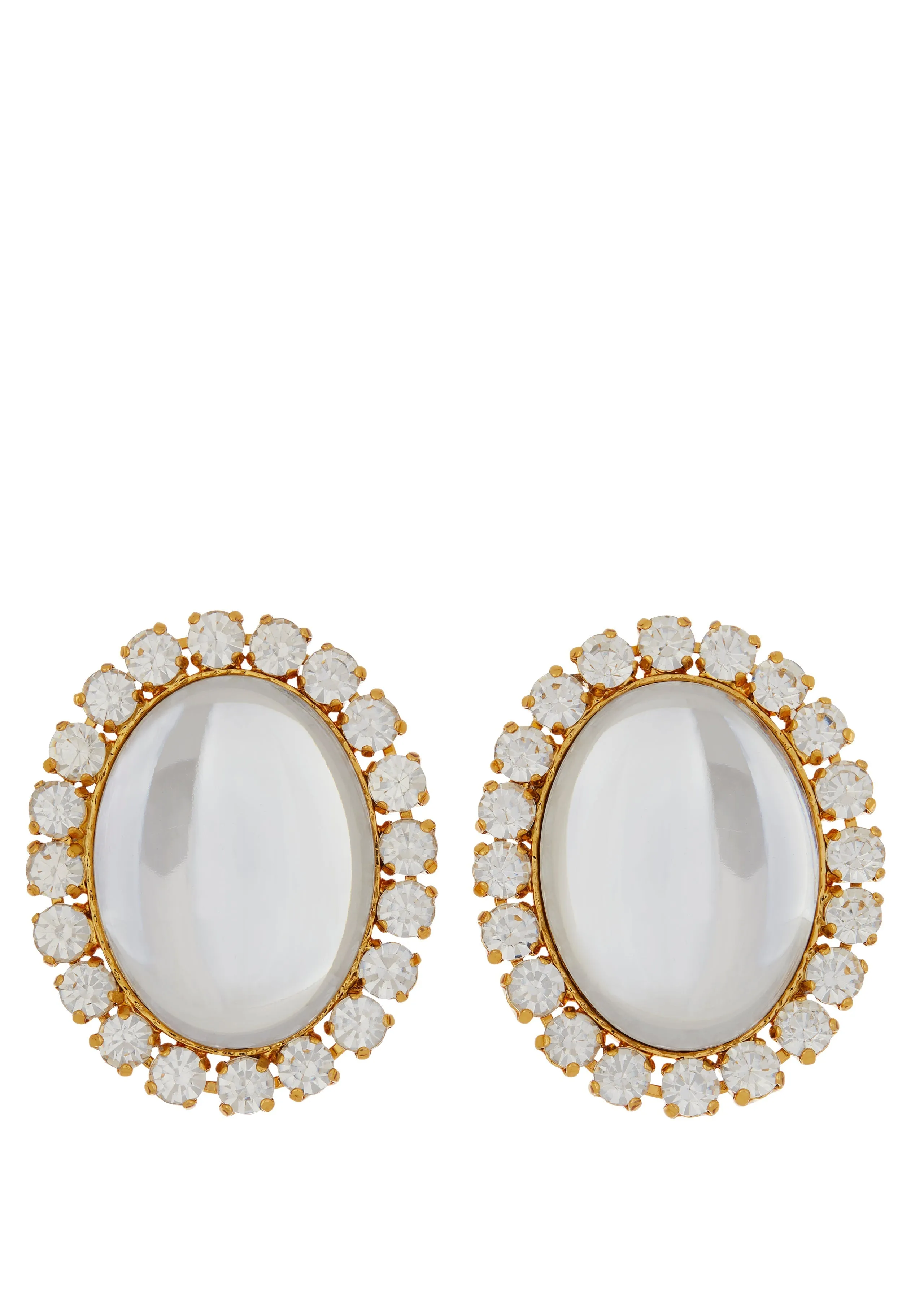 Archive Tinseltown Clip On Earrings - Crystal sold by Mondo Mondo