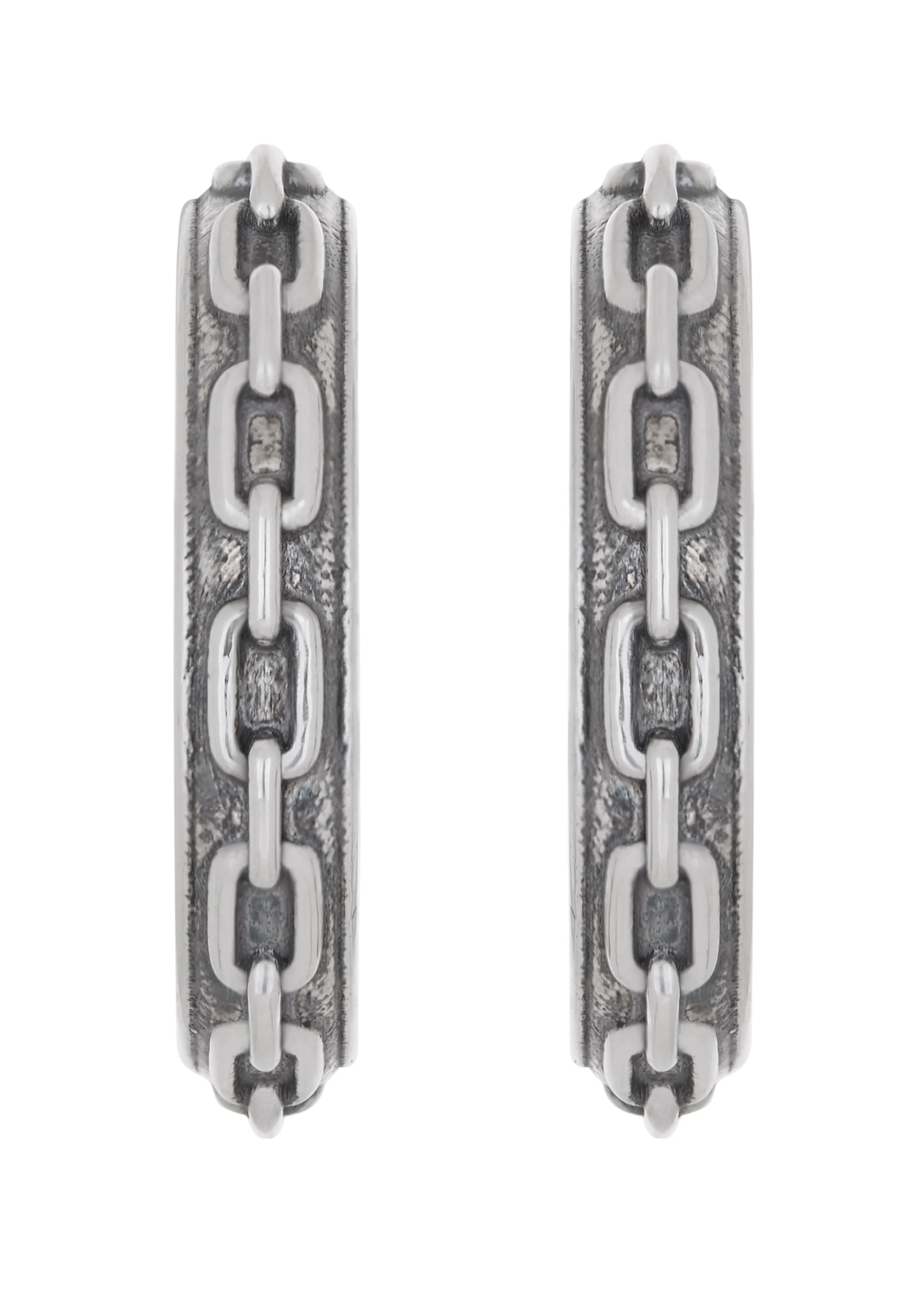 Archive Chain Hoops in Silver sold by Mondo Mondo product image thumbnail 2