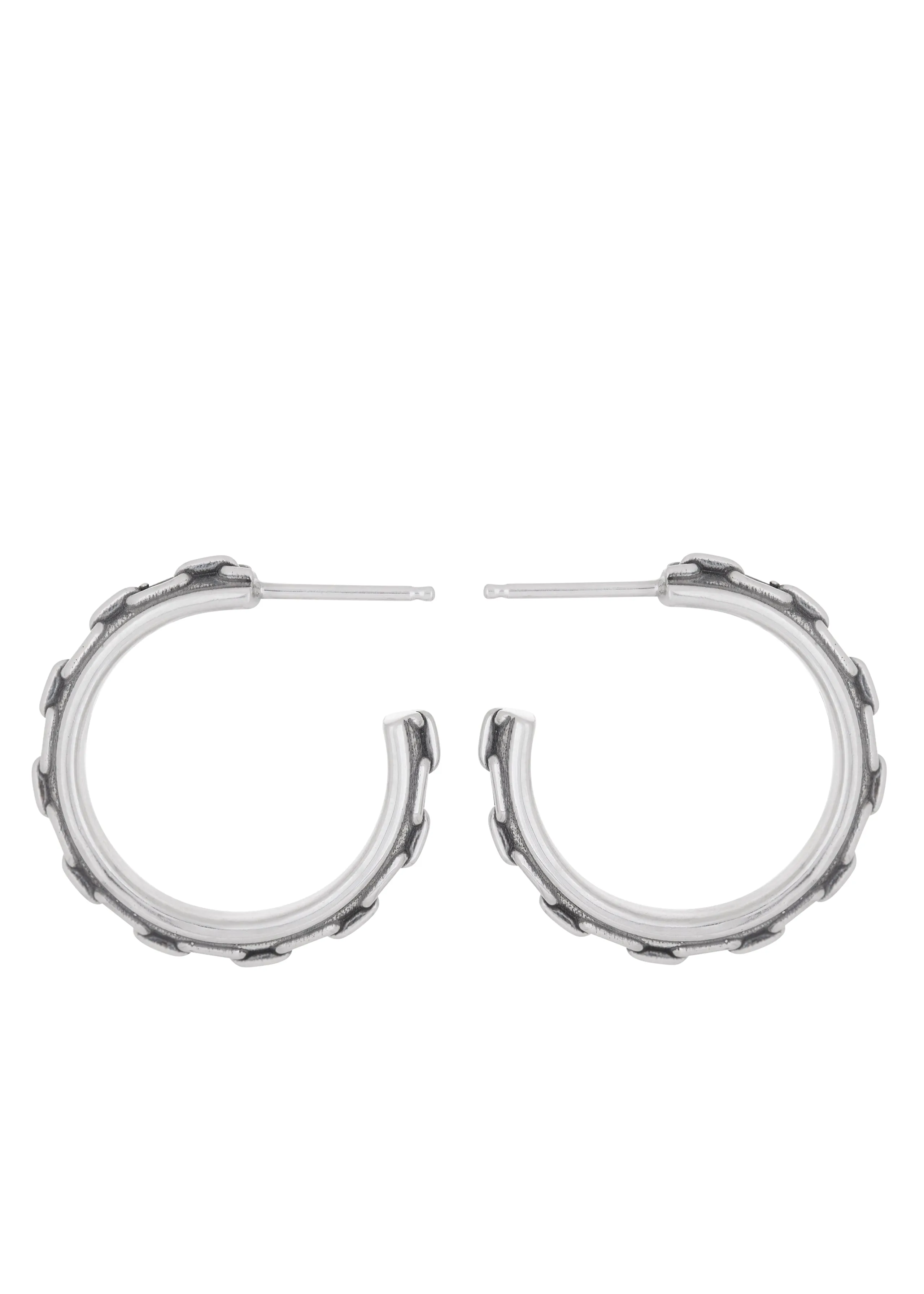 Archive Chain Hoops in Silver sold by Mondo Mondo product image thumbnail 3