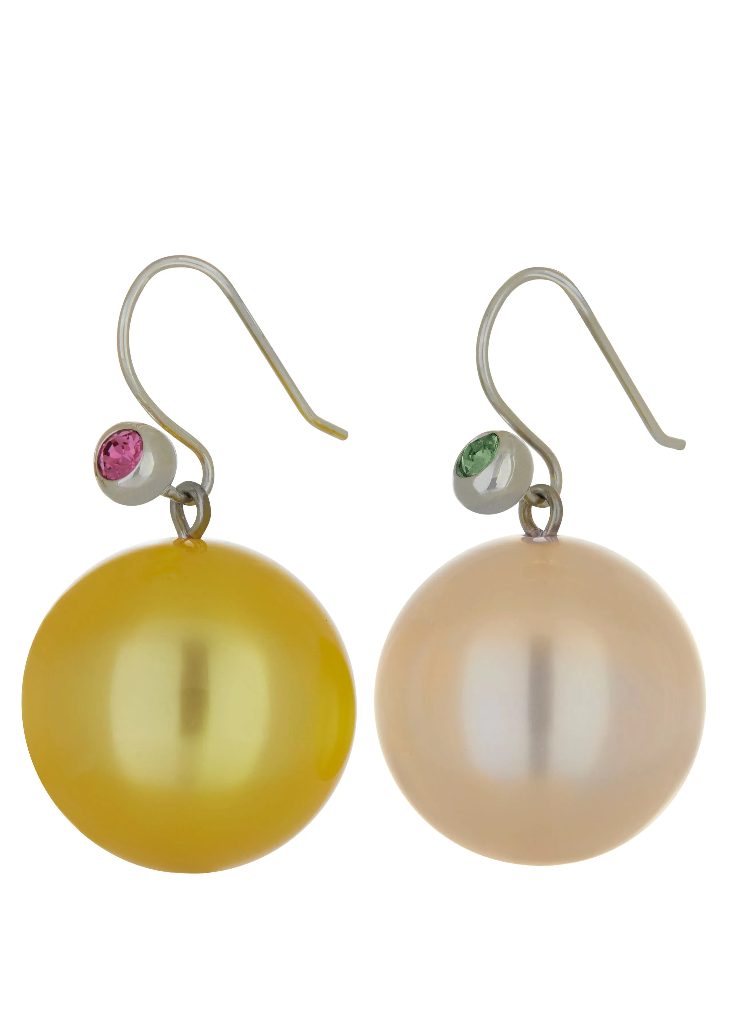 Archive Cha Cha Earrings - Limoncello & Cream sold by Mondo Mondo product image thumbnail 2