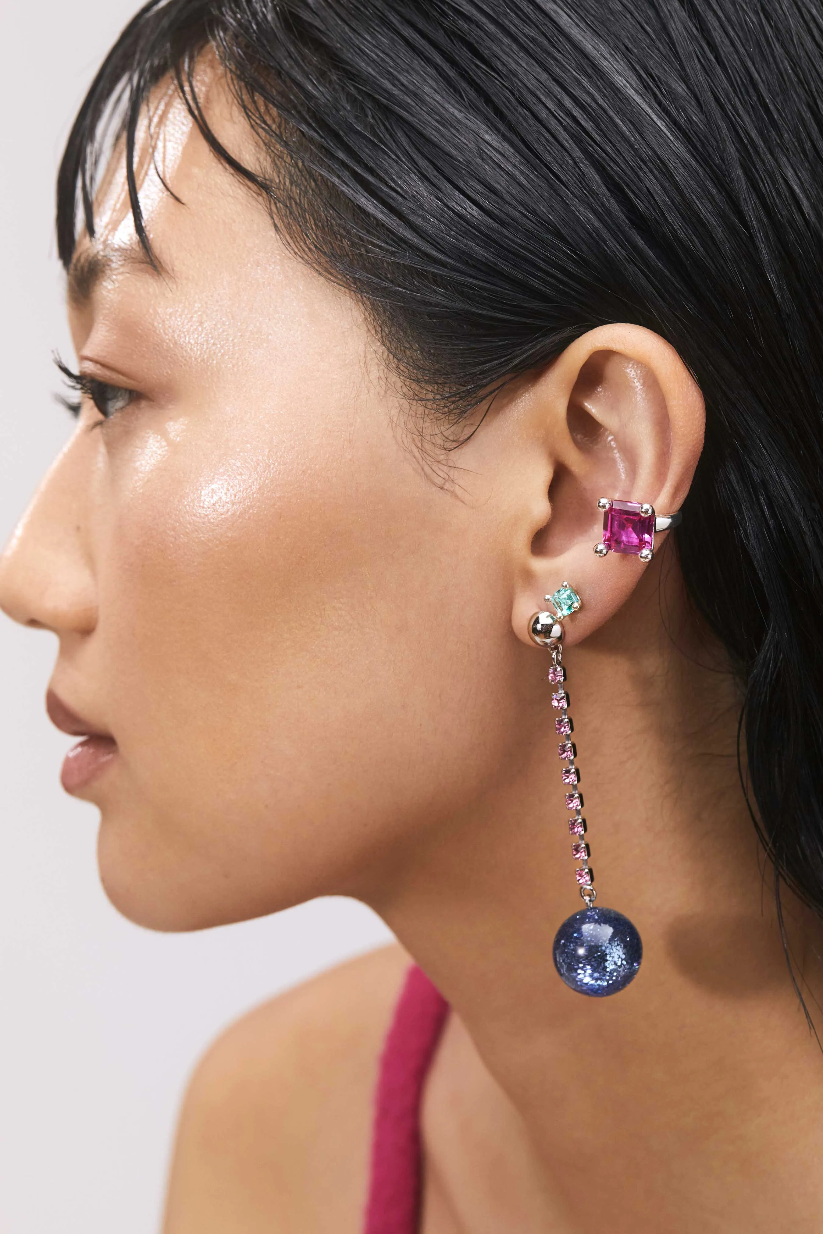 Archive Lounge Earring - Rosa & Ozone sold by Mondo Mondo product image thumbnail 3
