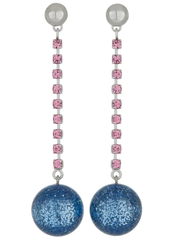 Archive Lounge Earring - Rosa & Ozone made by Mondo Mondo