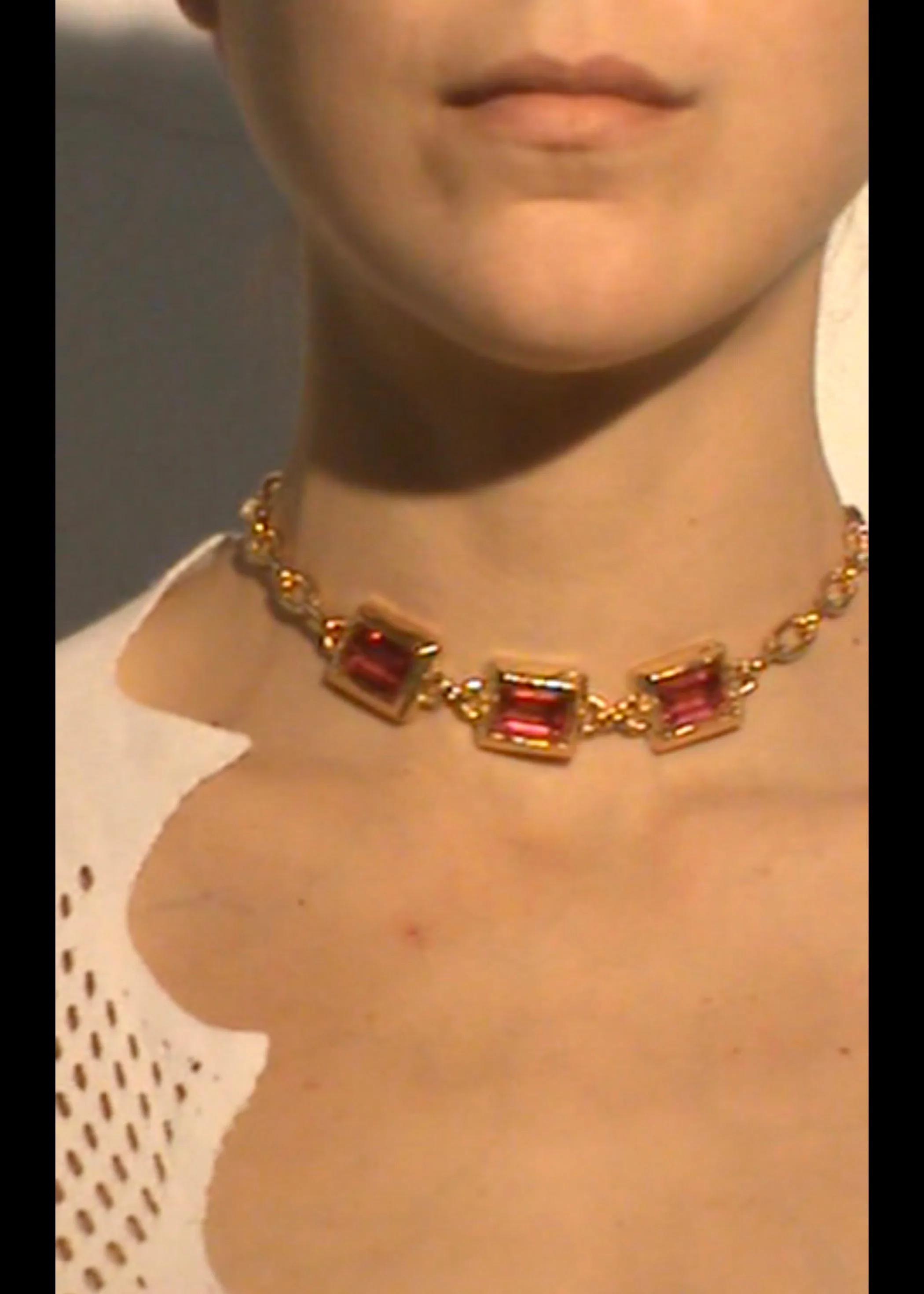 Archive Baguette Choker in Gold sold by Mondo Mondo product image thumbnail 5