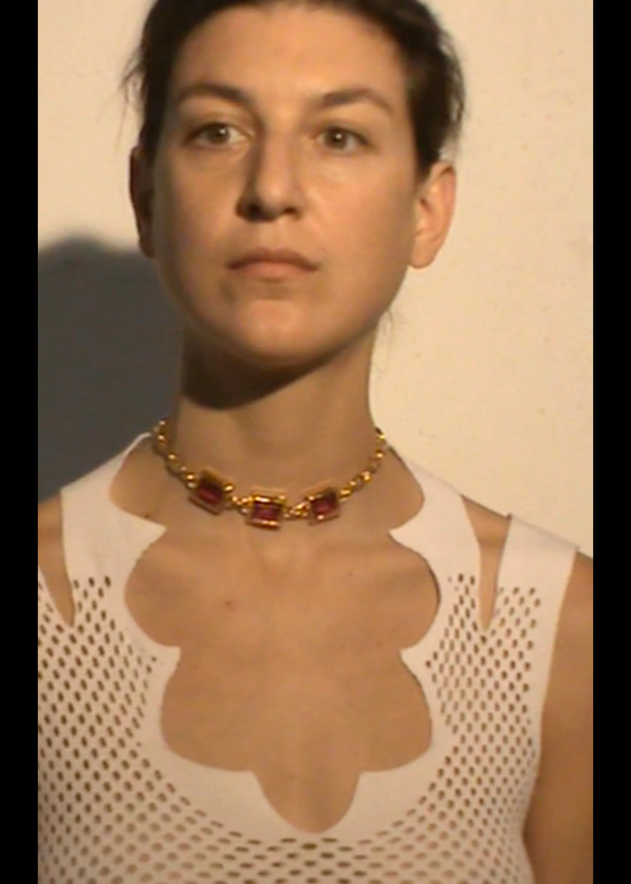 Archive Baguette Choker in Gold sold by Mondo Mondo product image thumbnail 2