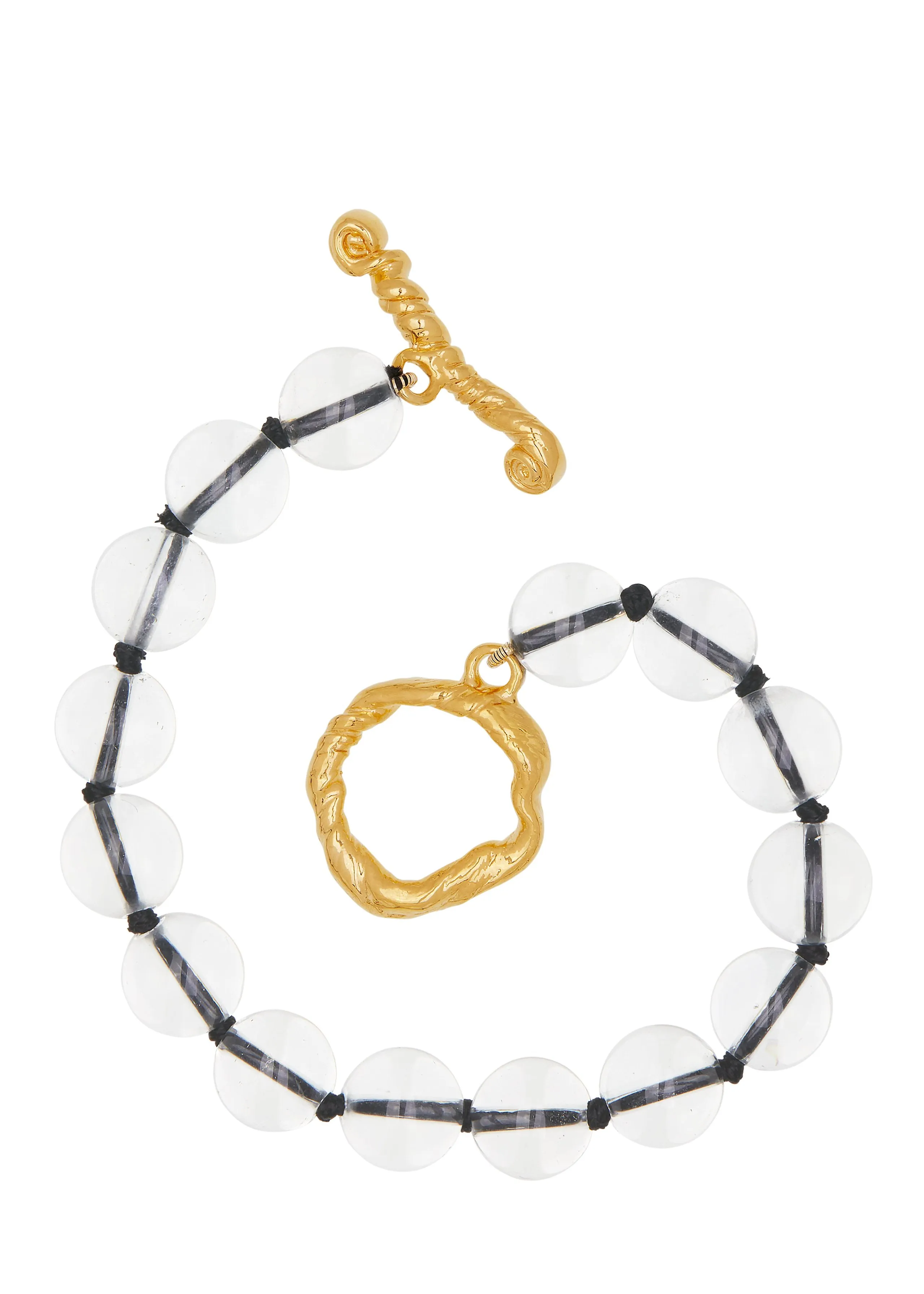 Archive Nan Bracelet - Clear Glass sold by Mondo Mondo product image thumbnail 2