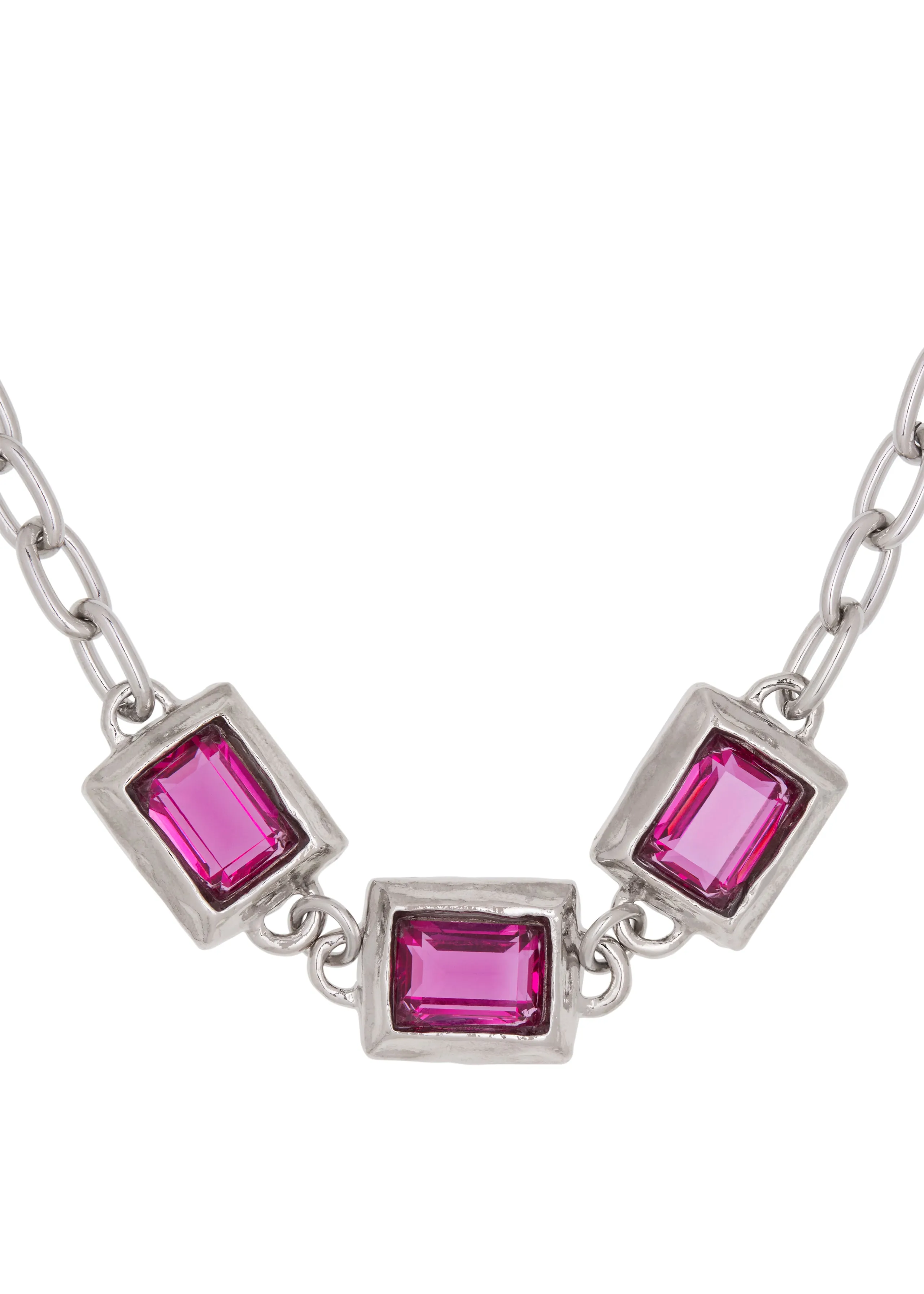 Archive Baguette Choker in Silver sold by Mondo Mondo product image thumbnail 2