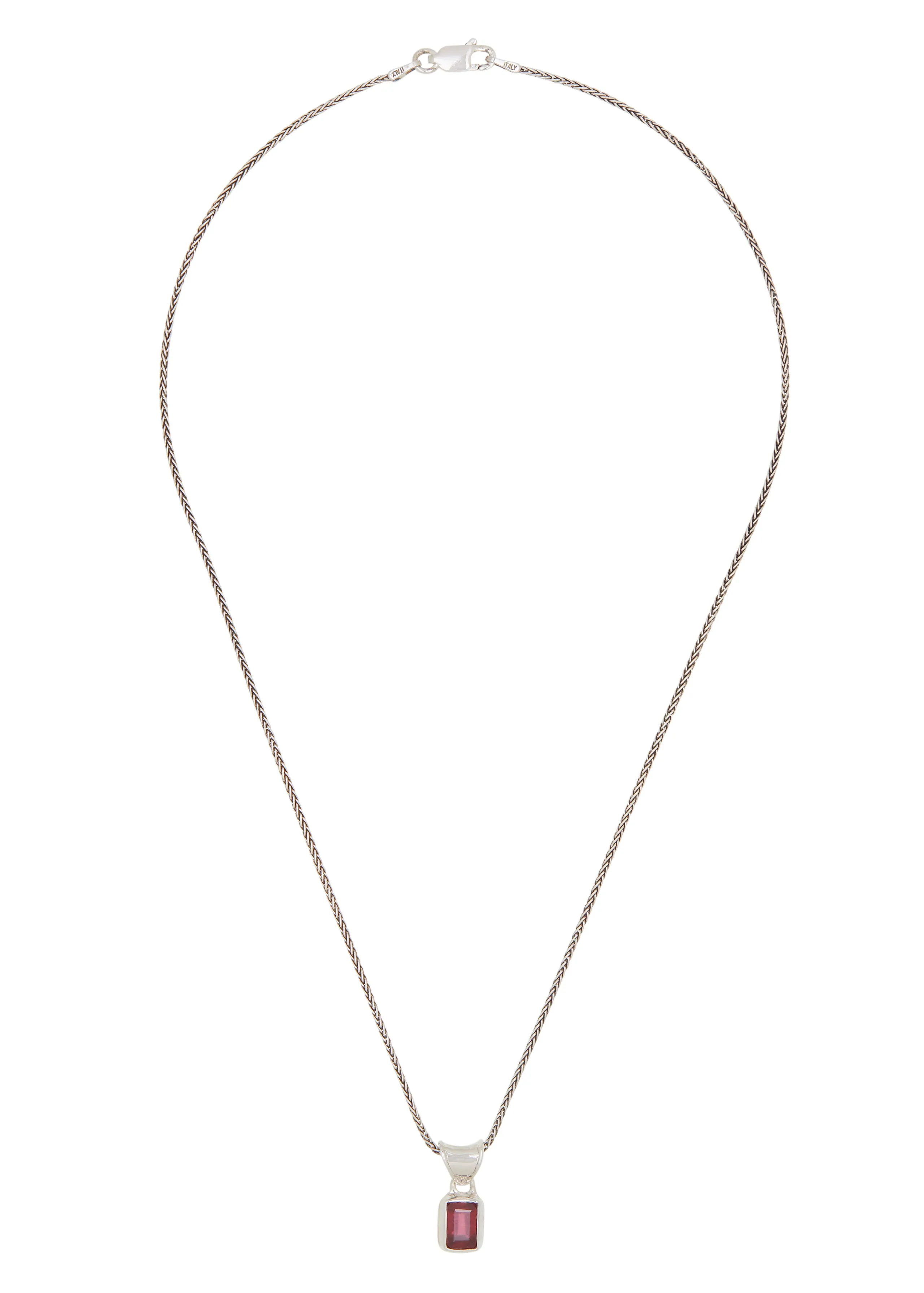 Archive Mary Pendant in Sterling Silver - Ruby sold by Mondo Mondo product image thumbnail 2