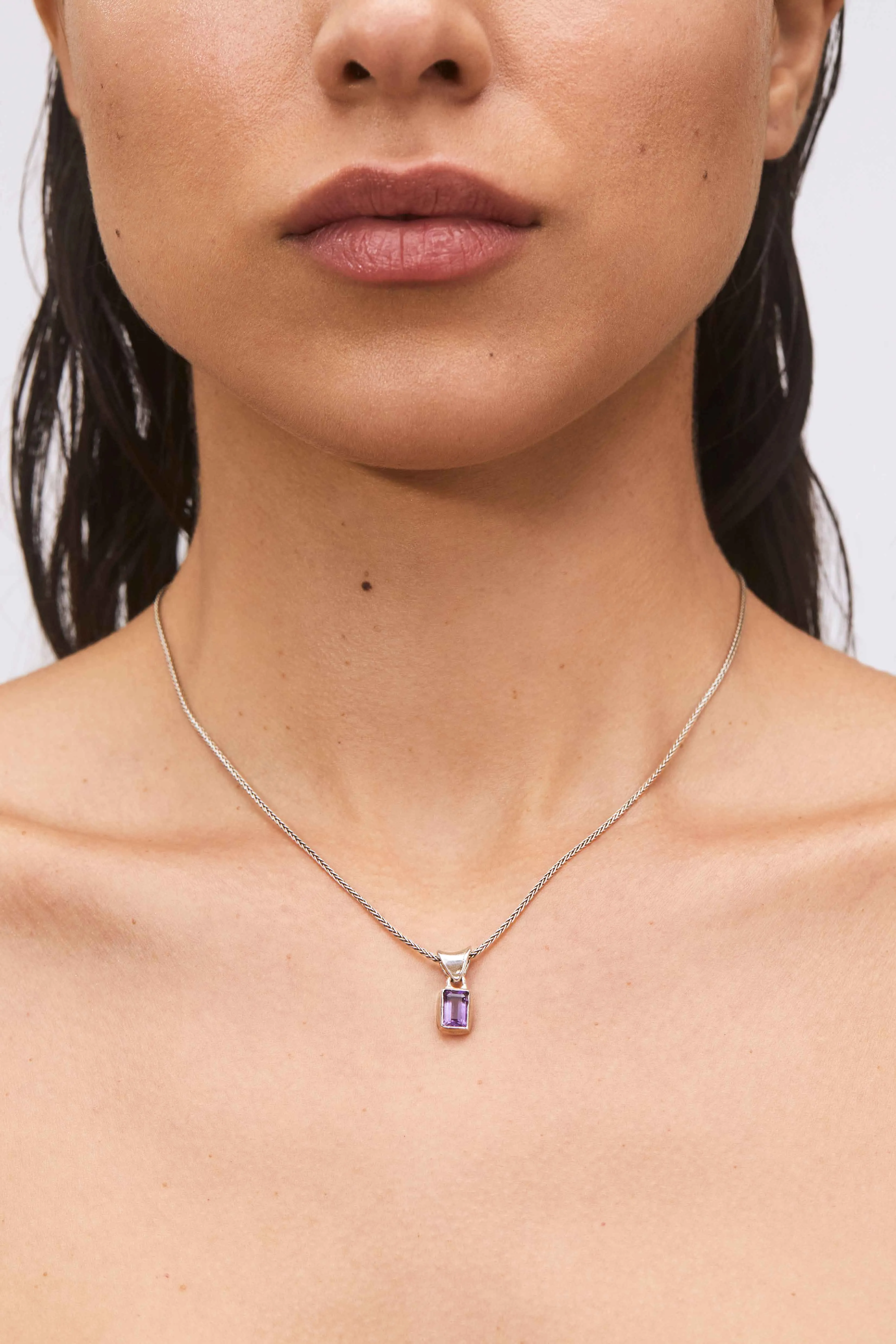 Archive Mary Pendant in Sterling Silver - Ruby sold by Mondo Mondo product image thumbnail 3