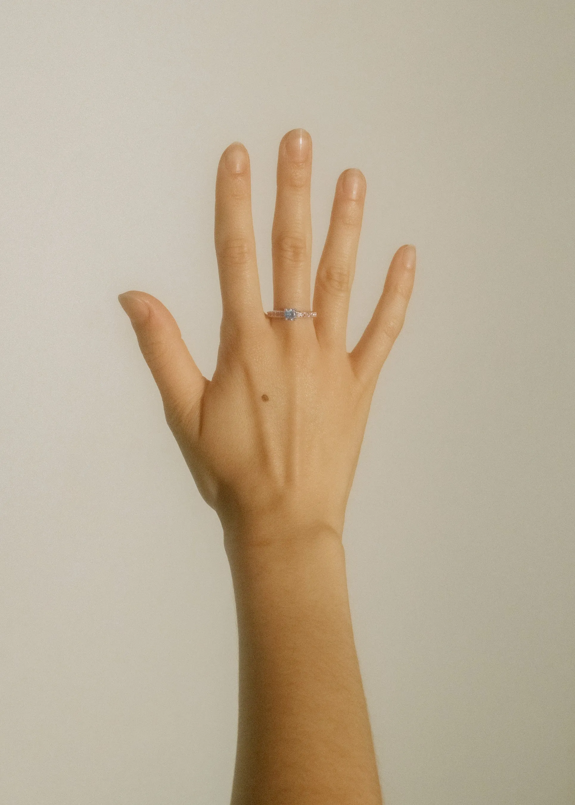 Archive Princess Pave Ring - Blue/Rose sold by Mondo Mondo product image thumbnail 4