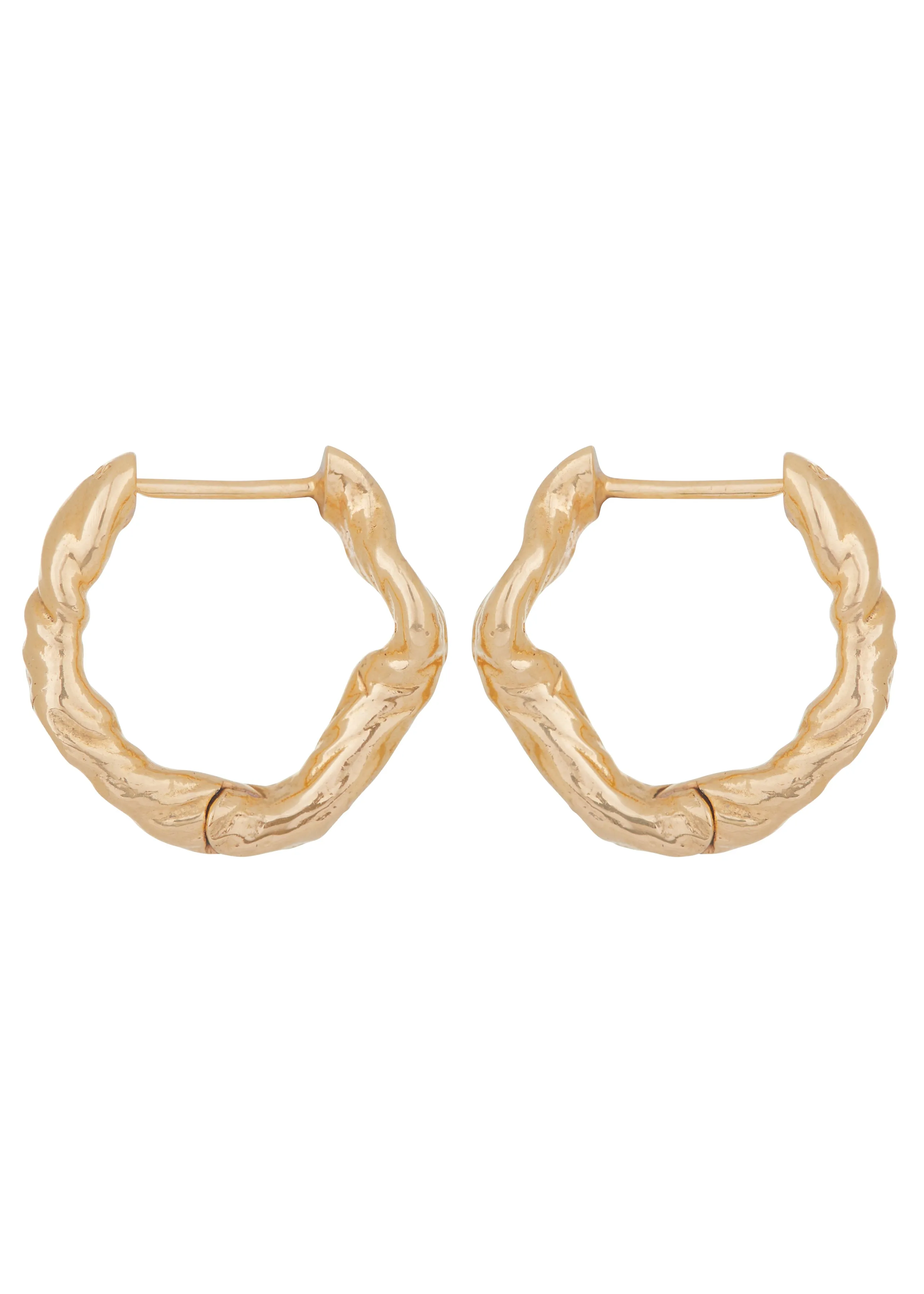 Archive Nan Hoops in Gold sold by Mondo Mondo