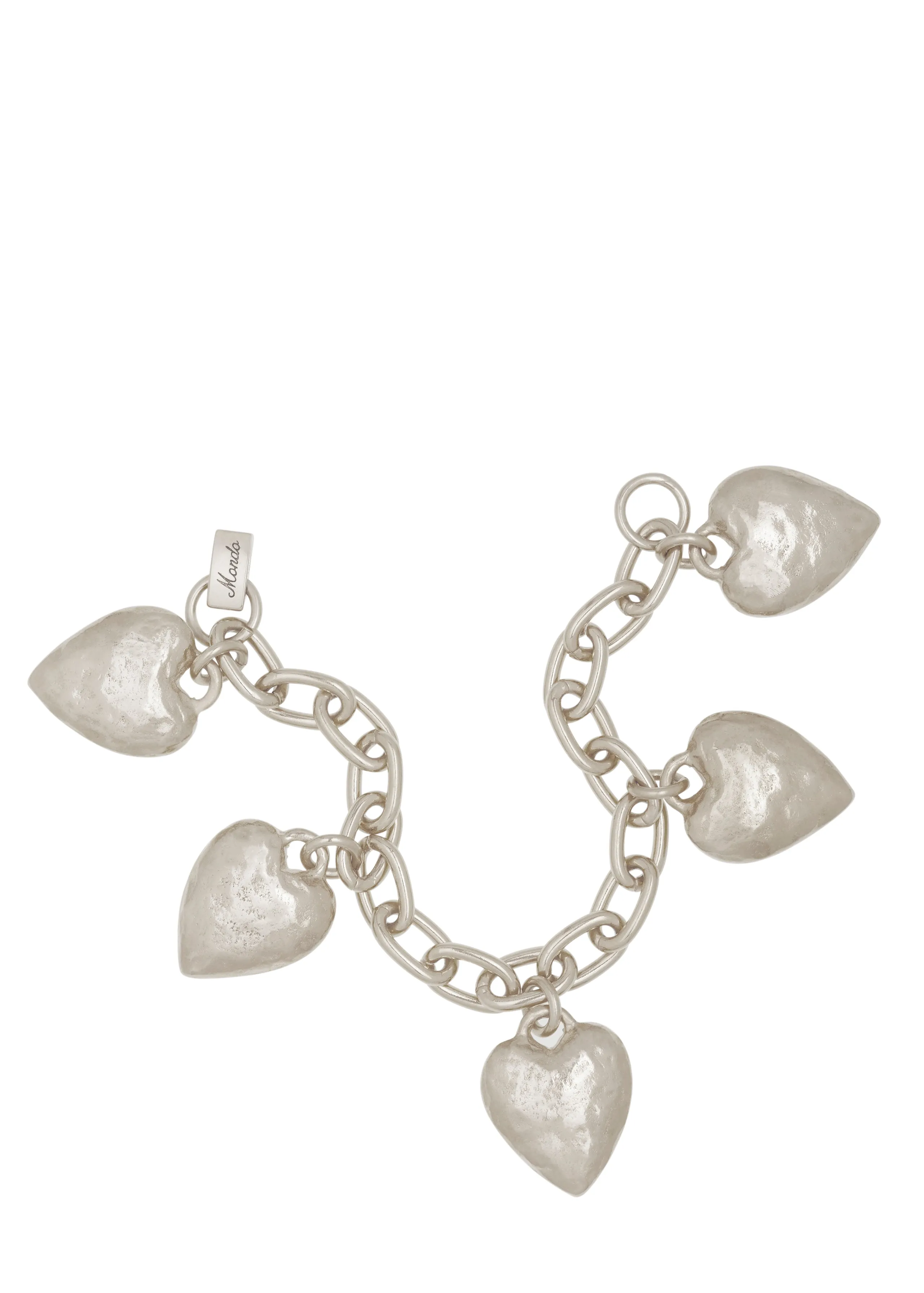 Archive Heart Burn Bracelet in Silver sold by Mondo Mondo product image thumbnail 2