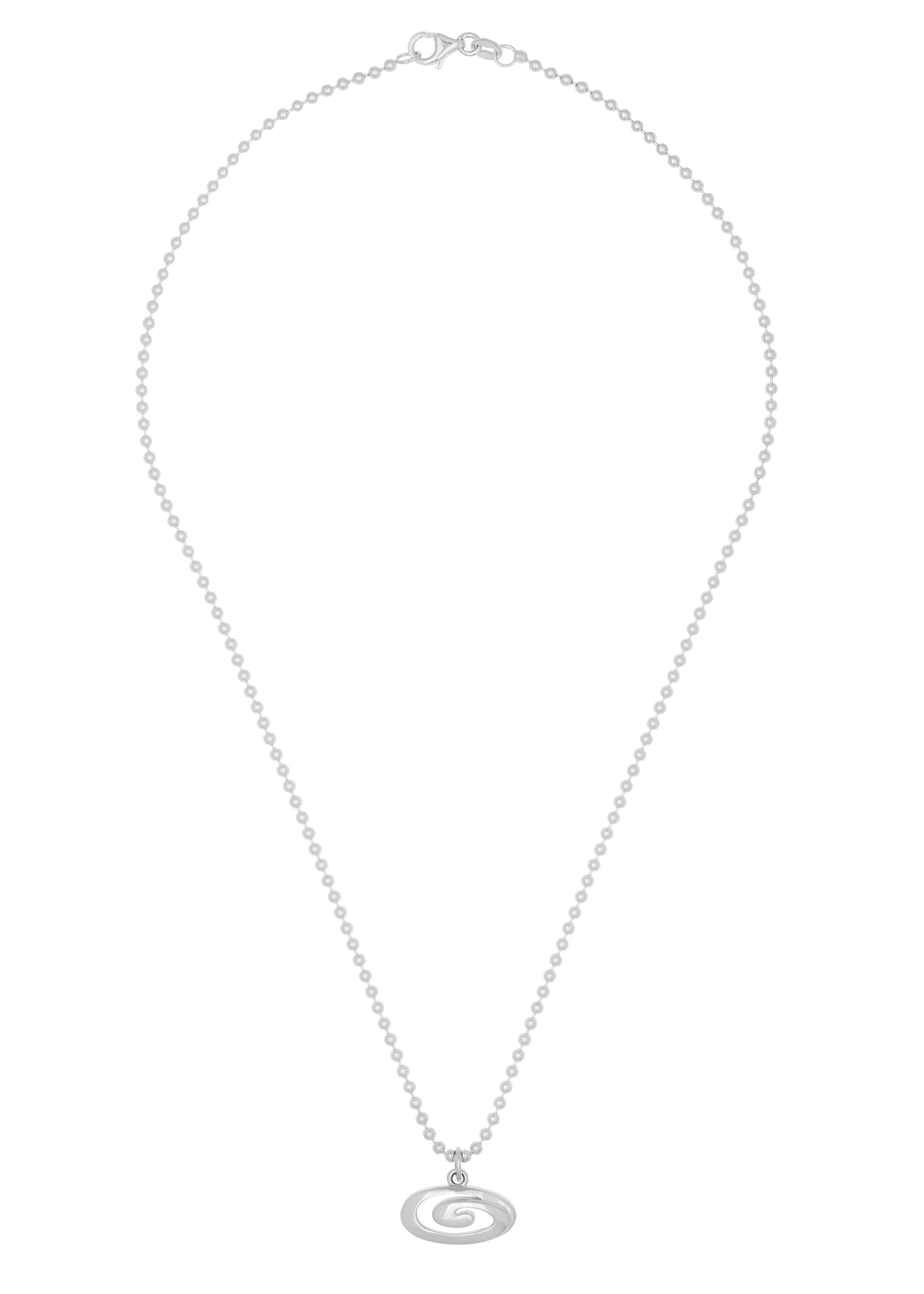 Archive Infinity Charm Necklace in Silver sold by Mondo Mondo product image thumbnail 2