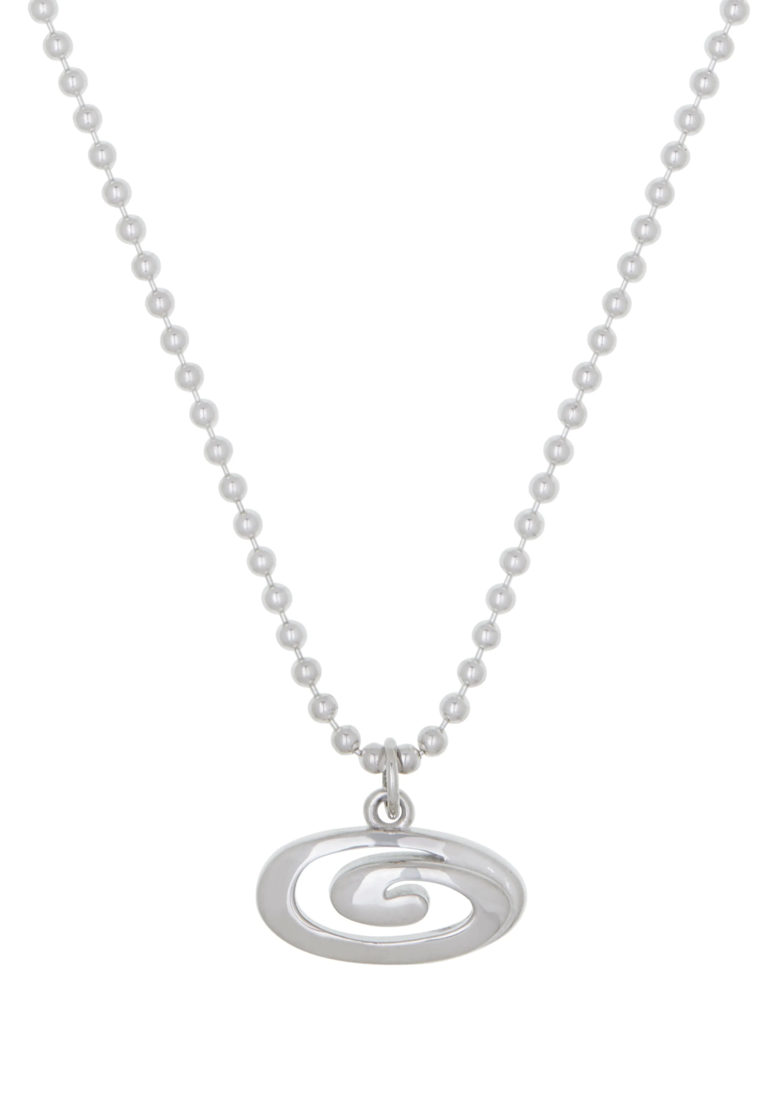 Archive Infinity Charm Necklace in Silver sold by Mondo Mondo