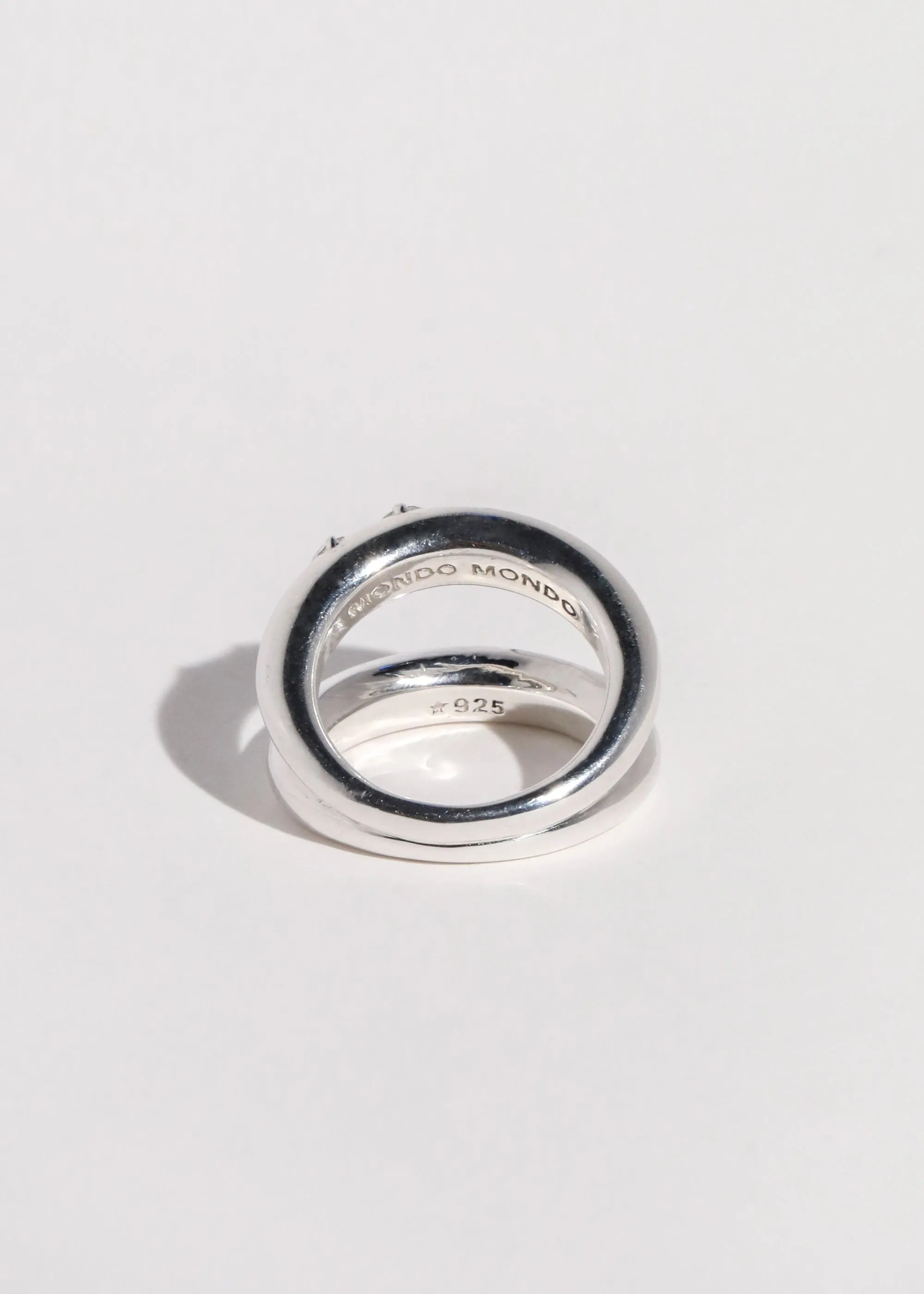 Archive Paradox Ring in Sterling Silver - Crystal sold by Mondo Mondo product image thumbnail 4