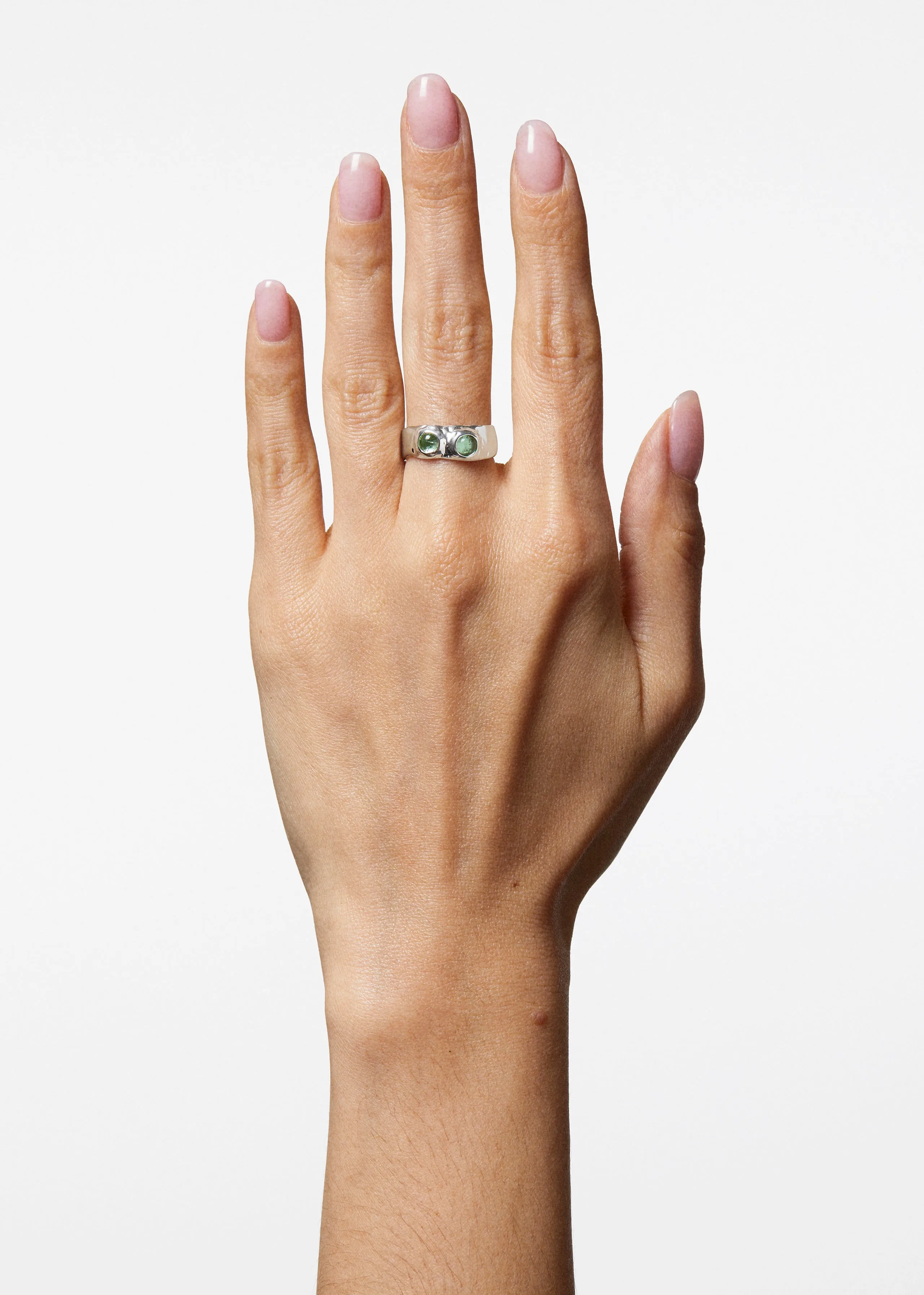 Archive Felt Ring in Sterling Silver - Lizard sold by Mondo Mondo product image thumbnail 3
