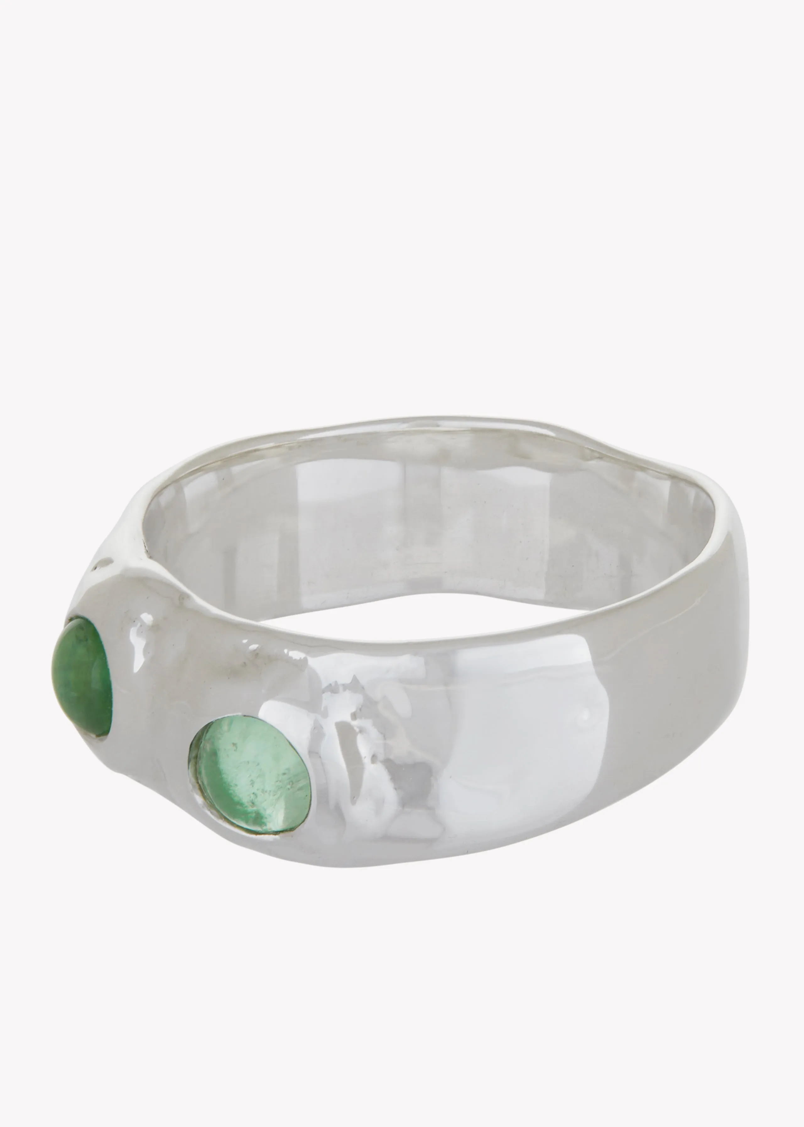 Archive Felt Ring in Sterling Silver - Lizard sold by Mondo Mondo product image thumbnail 2