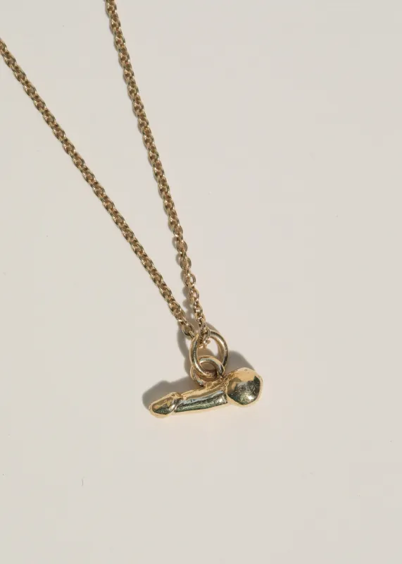 Archive Animus Necklace in 14k made by Mondo Mondo