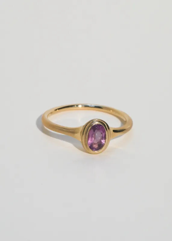 Archive Ondine Ring - Faceted Amethyst made by Mondo Mondo