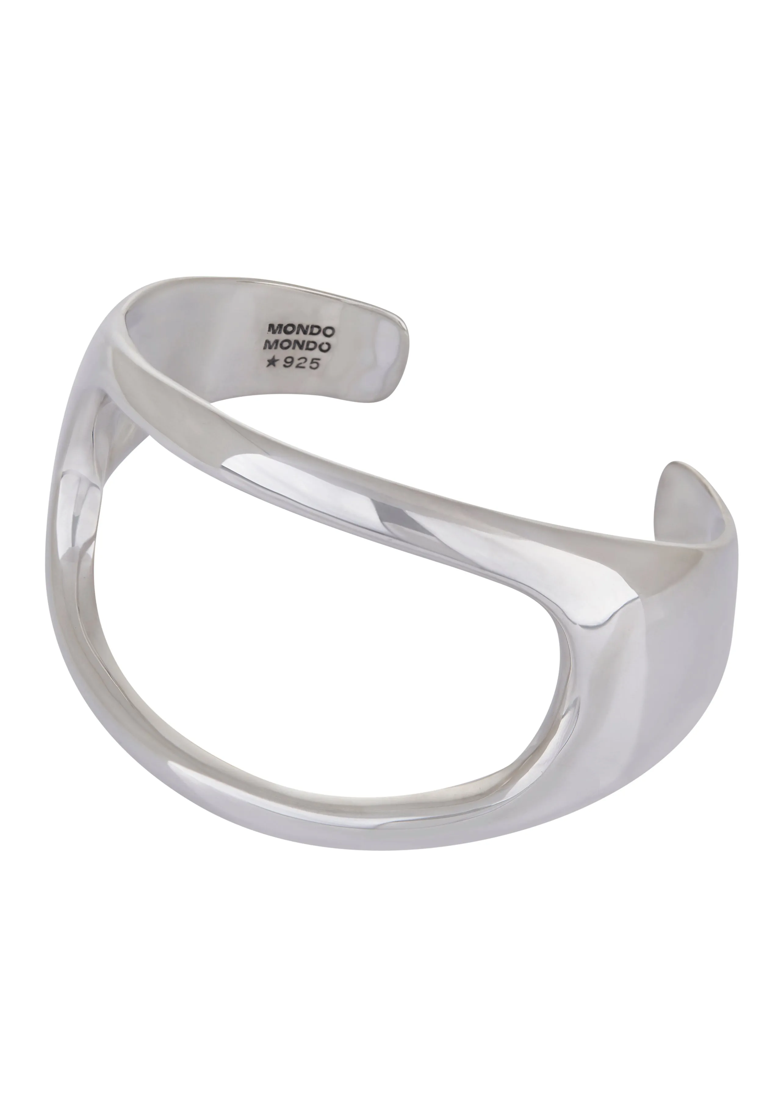 Archive Juno Cuff in Silver sold by Mondo Mondo product image thumbnail 2