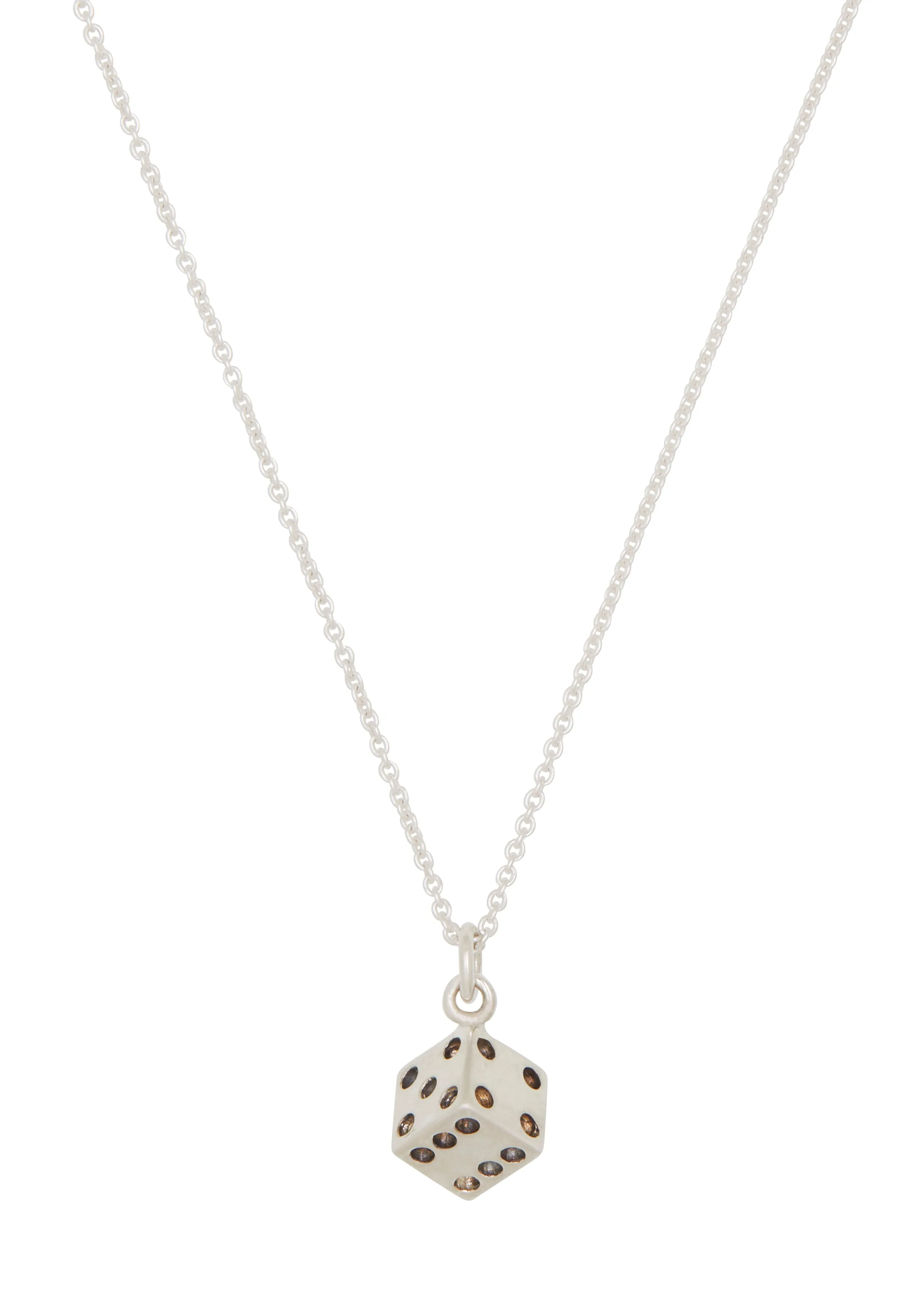 Archive Dice Charm in Sterling Silver - Solid sold by Mondo Mondo