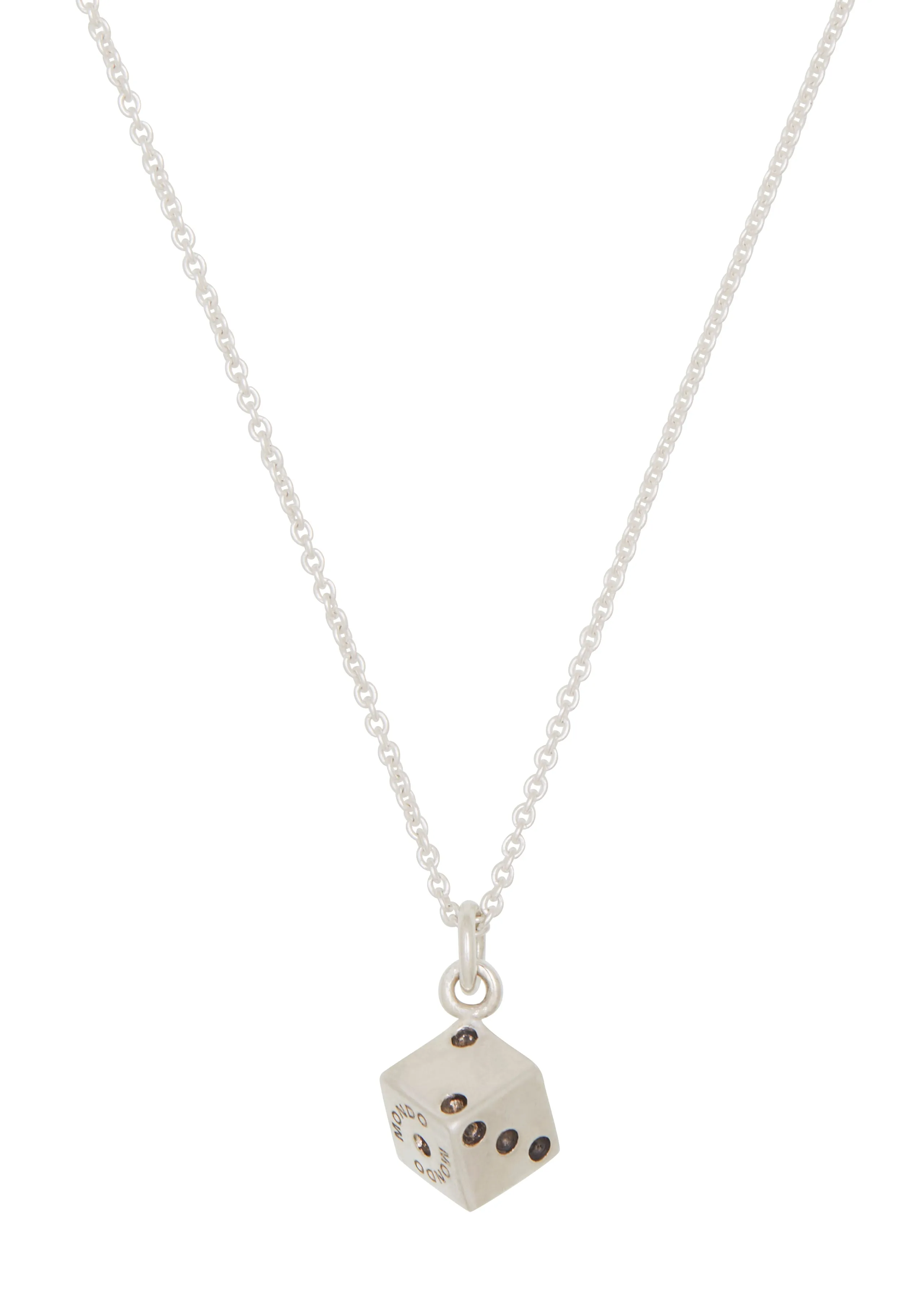 Archive Dice Charm in Sterling Silver - Solid sold by Mondo Mondo product image thumbnail 2