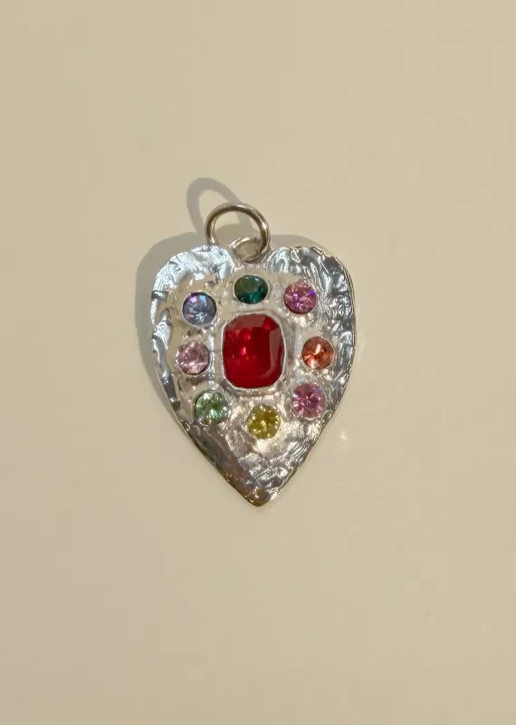 Archive Tropicana Charm in Silver - Multi made by Mondo Mondo