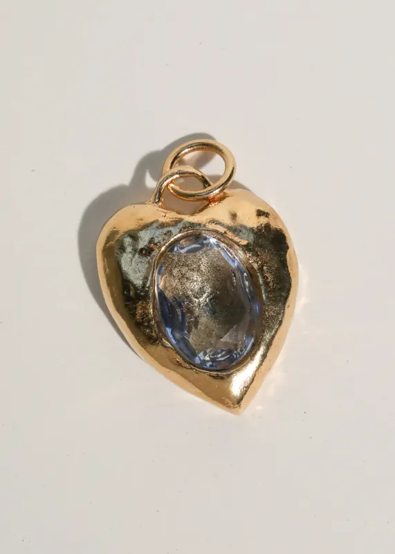 Archive Pacha Charm in Gold - Light Blue made by Mondo Mondo