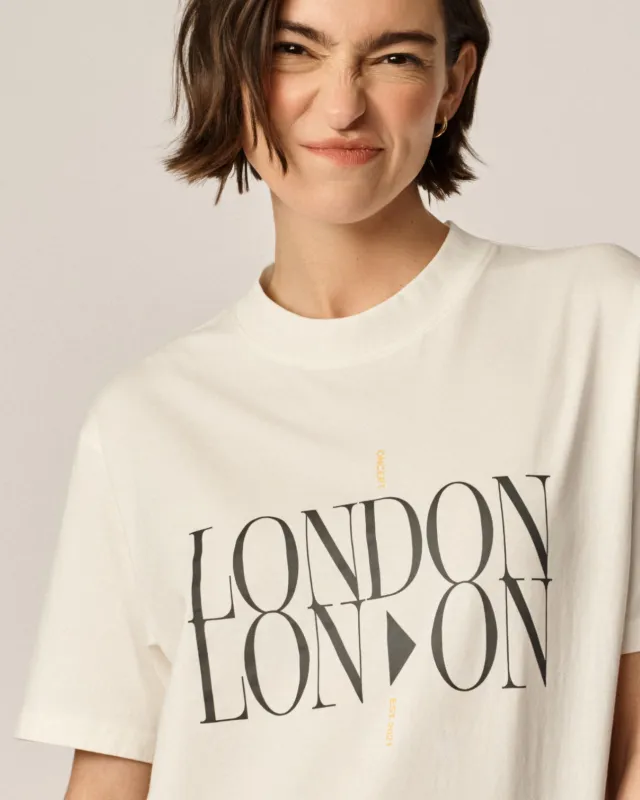 LONDON TEE made by ONCEPT